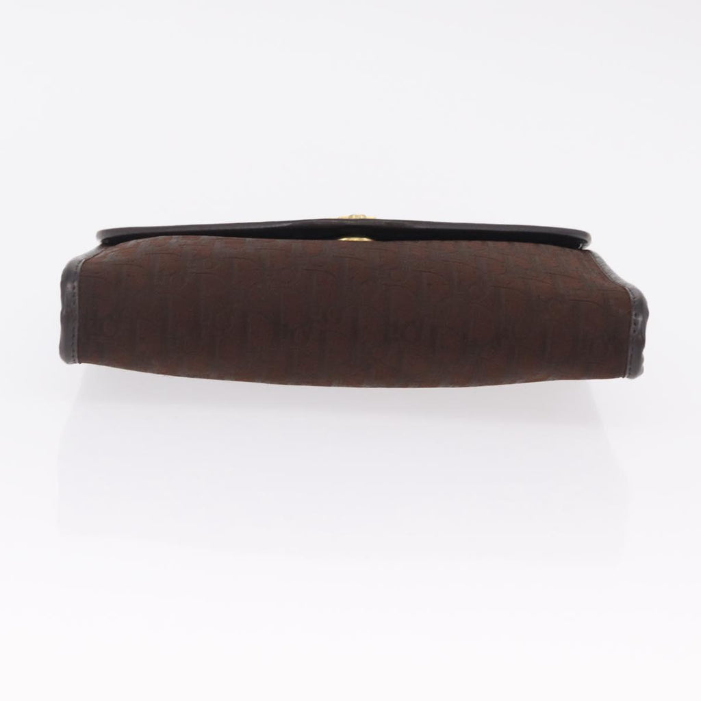 Dior Trotter Brown Canvas Shoulder Bag