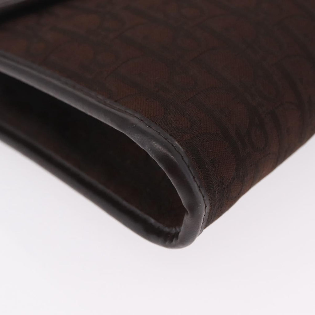 Dior Trotter Brown Canvas Shoulder Bag