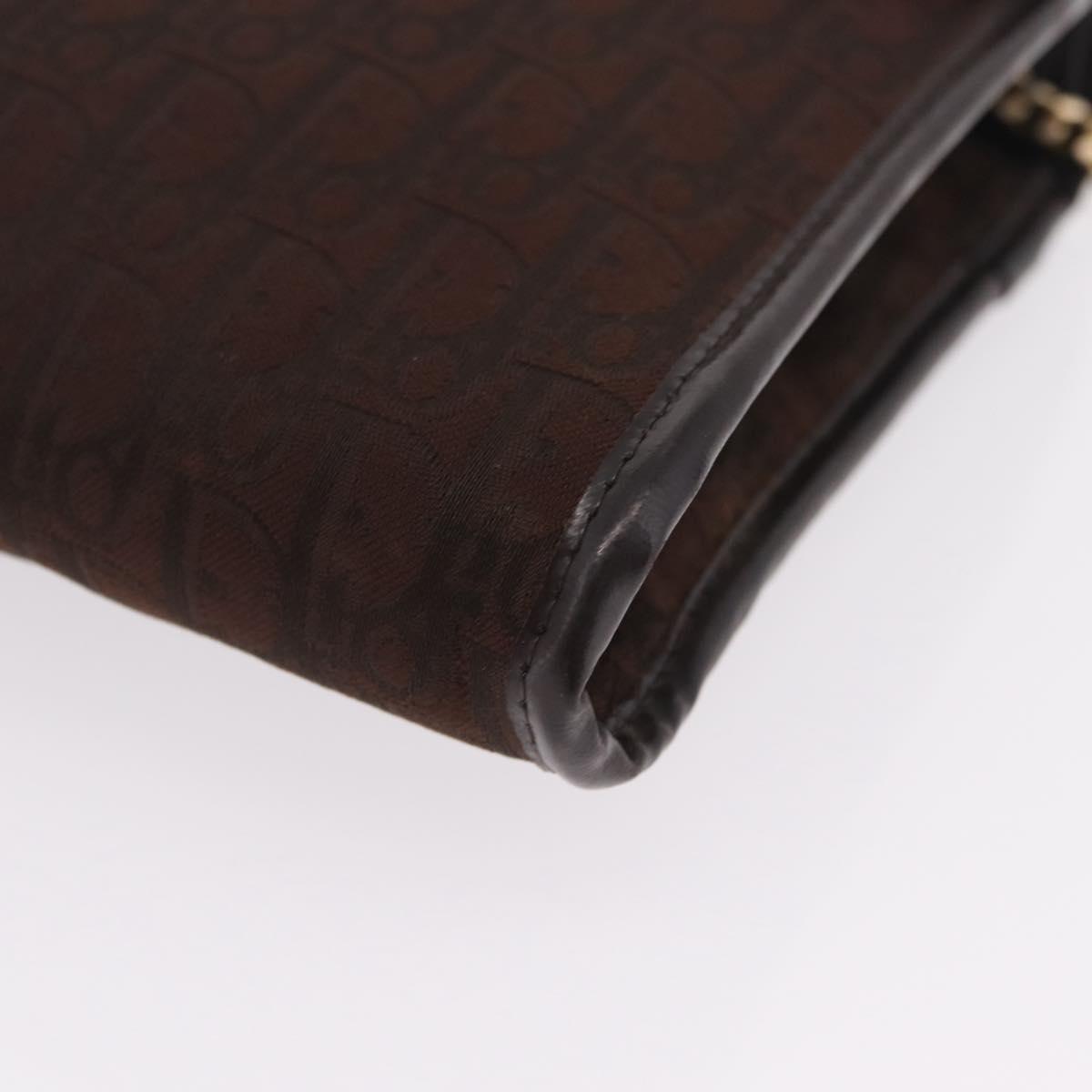 Dior Trotter Brown Canvas Shoulder Bag