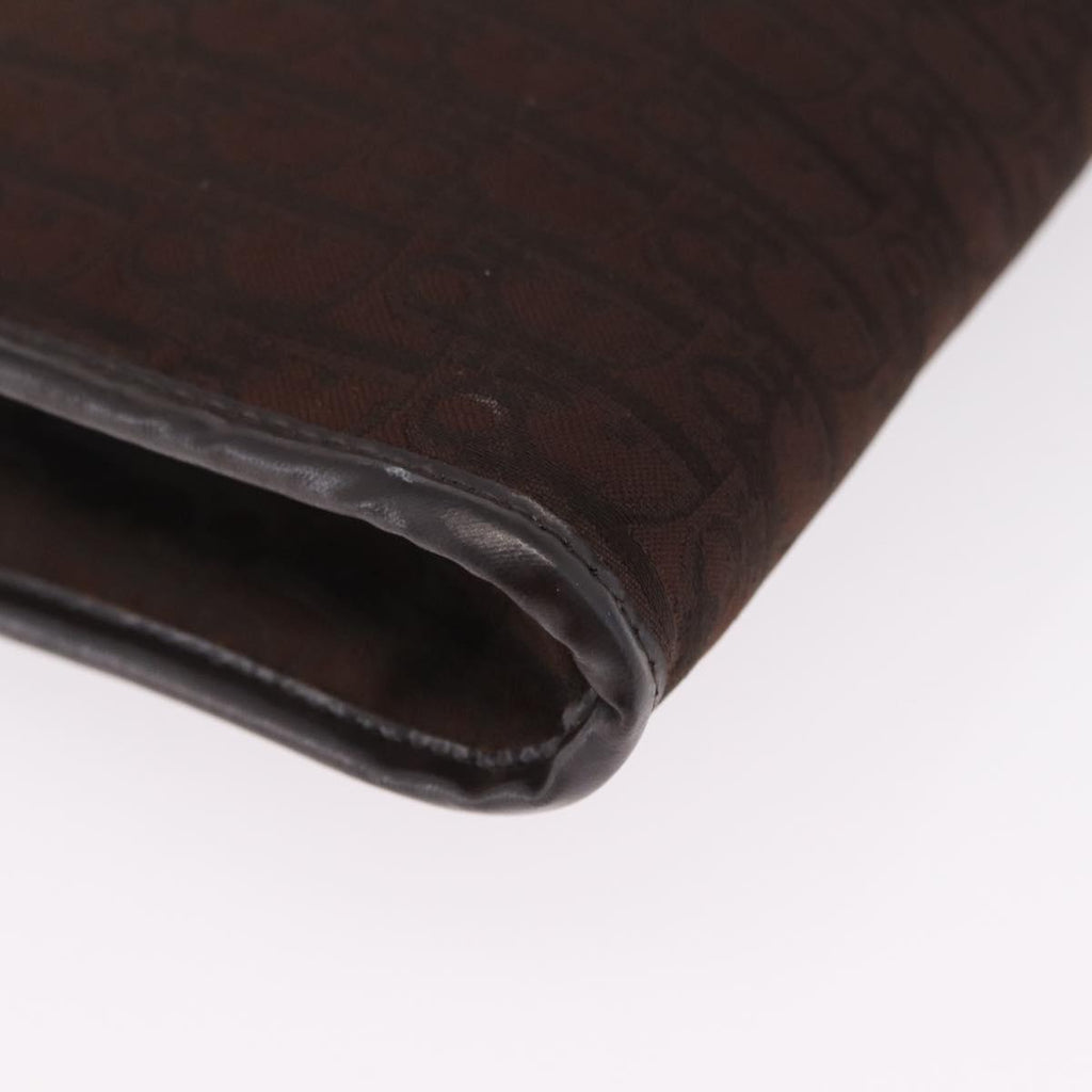 Dior Trotter Brown Canvas Shoulder Bag