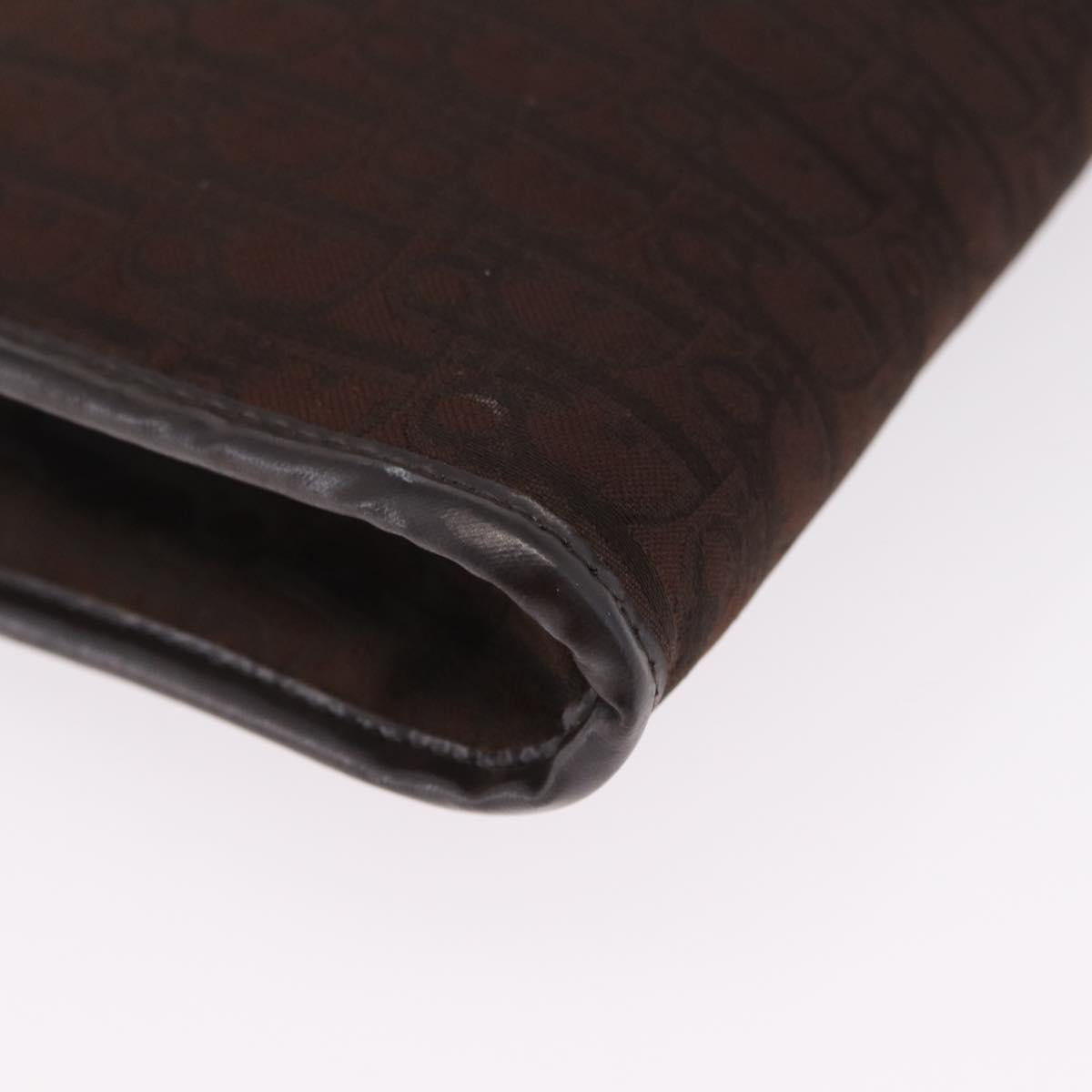 Dior Trotter Brown Canvas Shoulder Bag