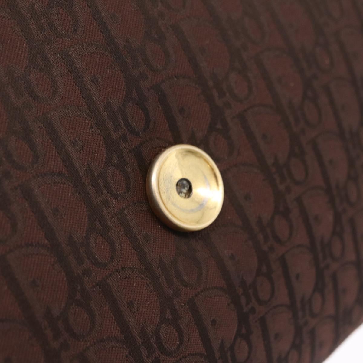 Dior Trotter Brown Canvas Shoulder Bag