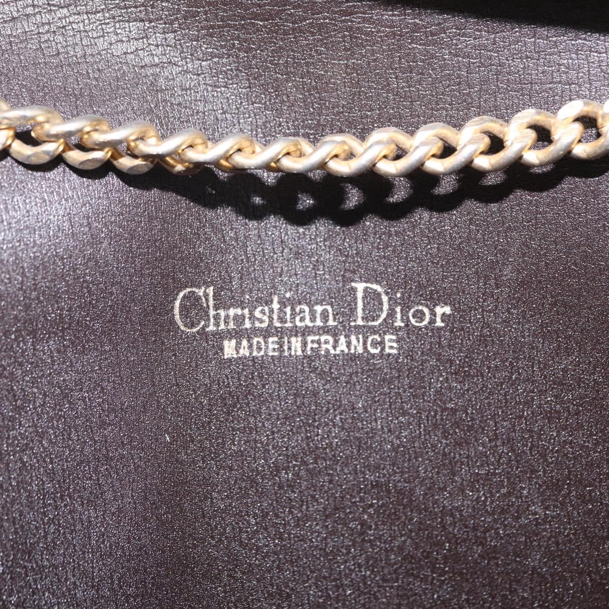 Dior Trotter Brown Canvas Shoulder Bag