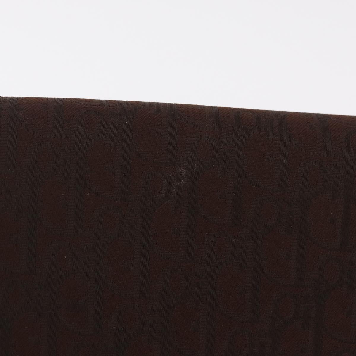 Dior Trotter Brown Canvas Shoulder Bag