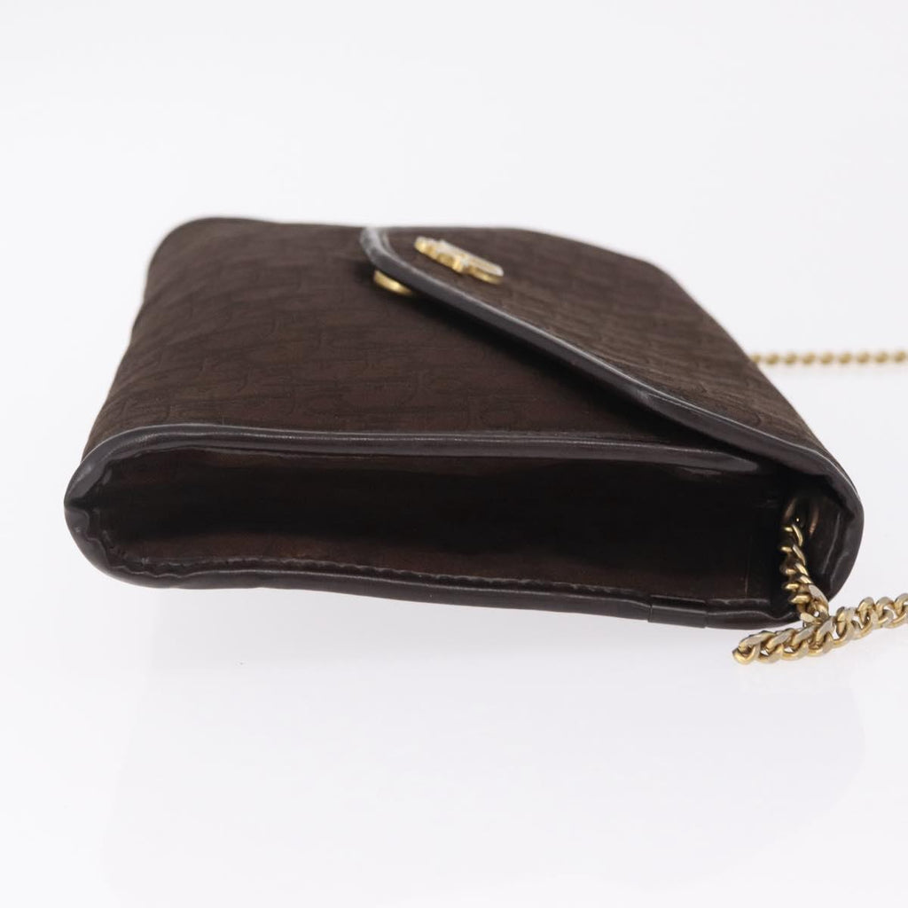 Dior Trotter Brown Canvas Shoulder Bag