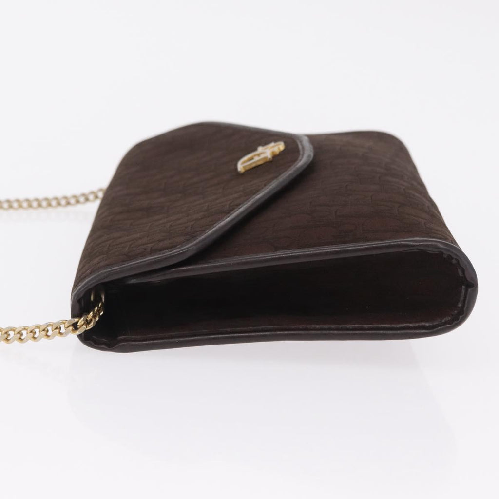Dior Trotter Brown Canvas Shoulder Bag