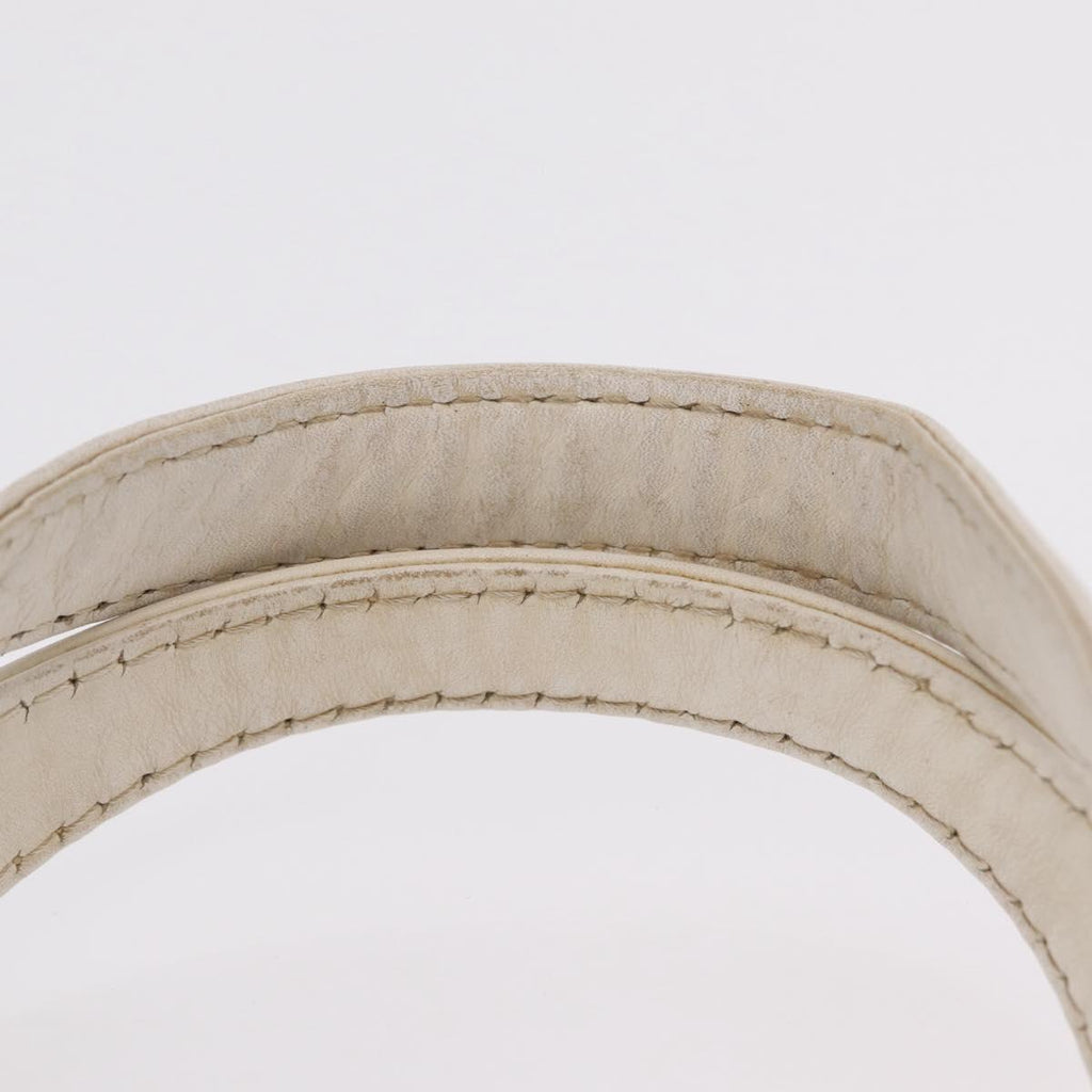Chanel White Quilted Tote
