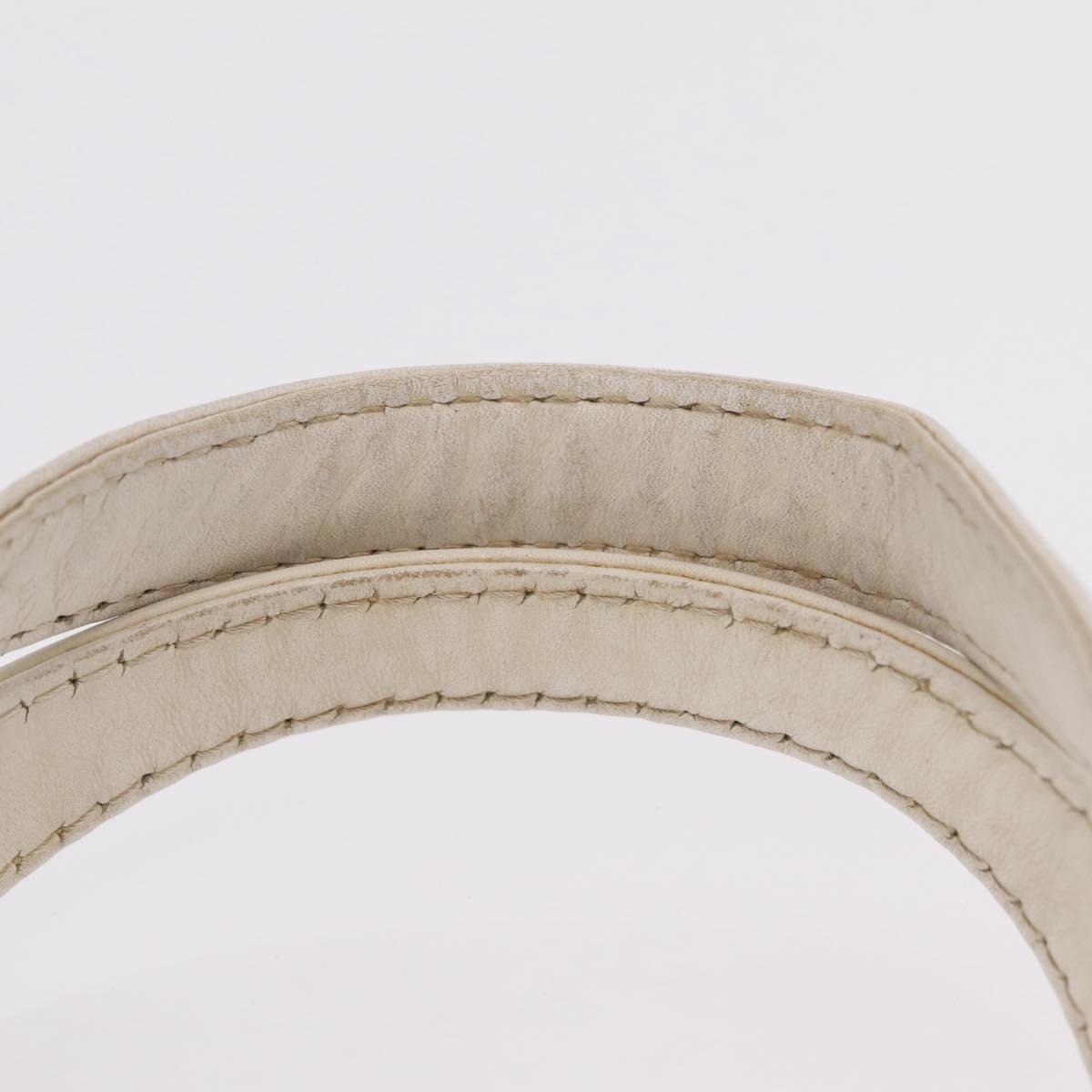 Chanel White Quilted Tote