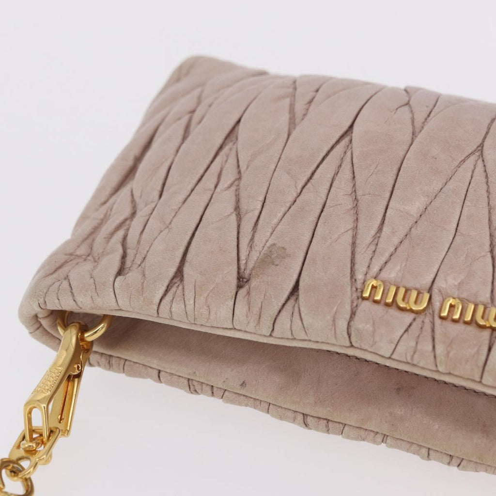 Miu Miu Muted Pink Shoulder Bag