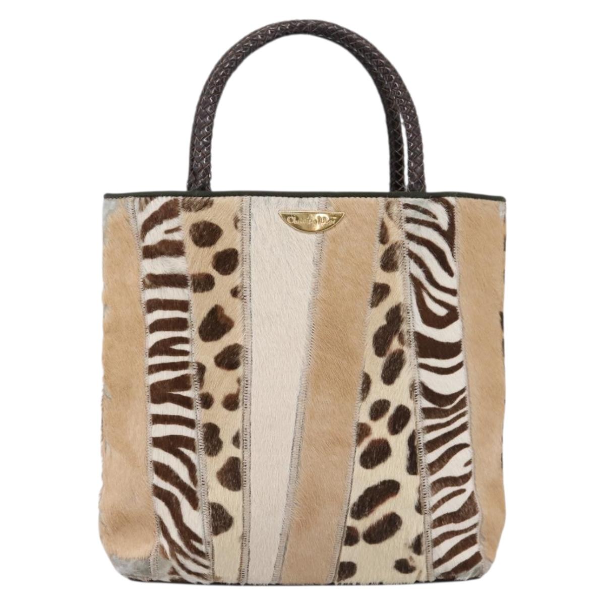 Dior Ponyhair Mini Tote