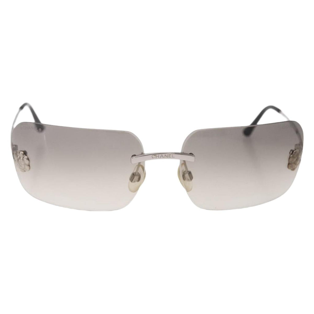 Chanel Camelia Rimless Sunglasses