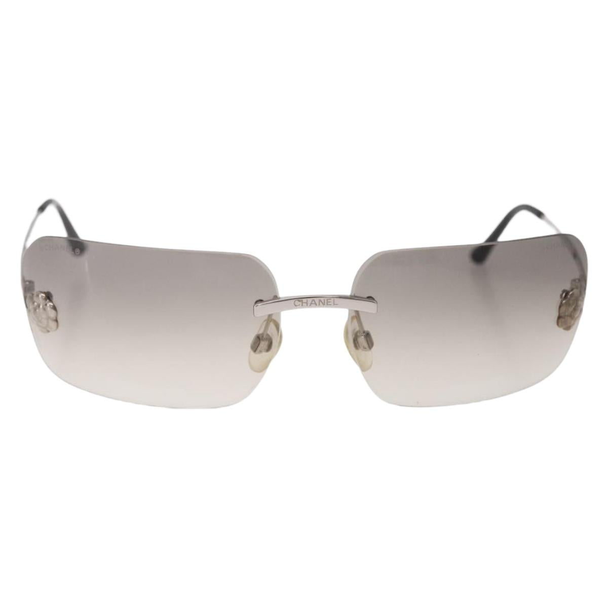 Chanel Camelia Rimless Sunglasses