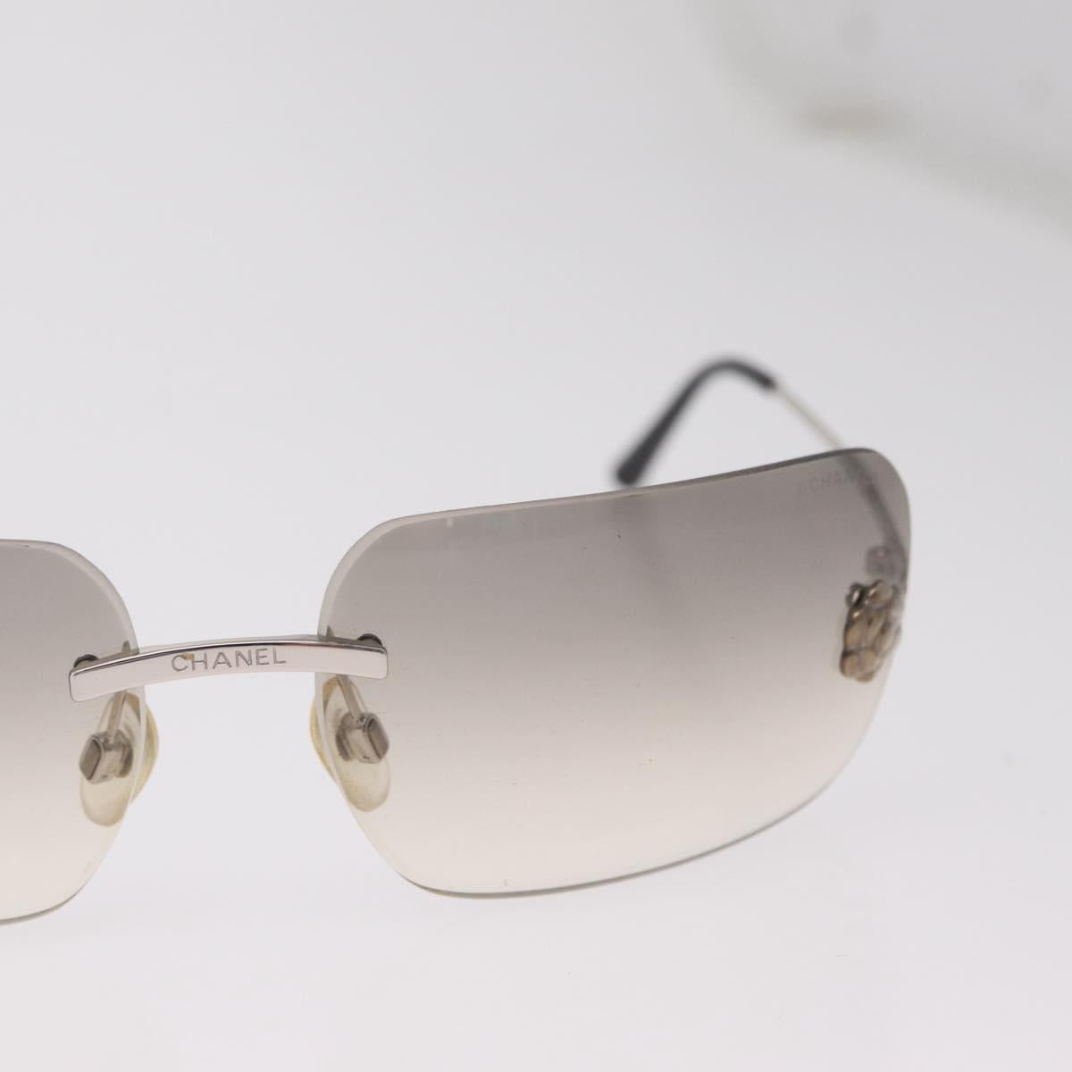 Chanel Camelia Rimless Sunglasses