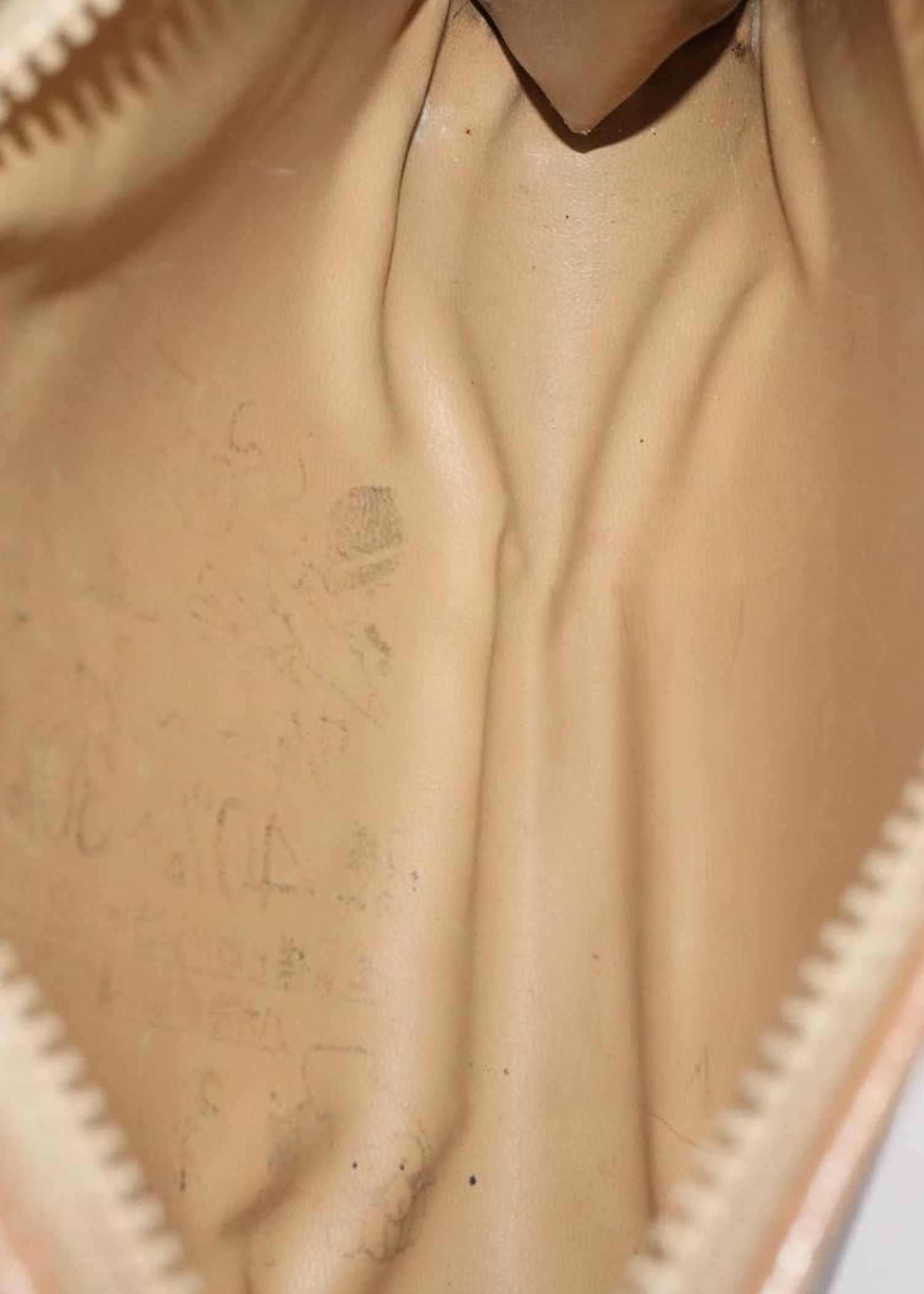 Celine Monogram Beige & Brown Clutch