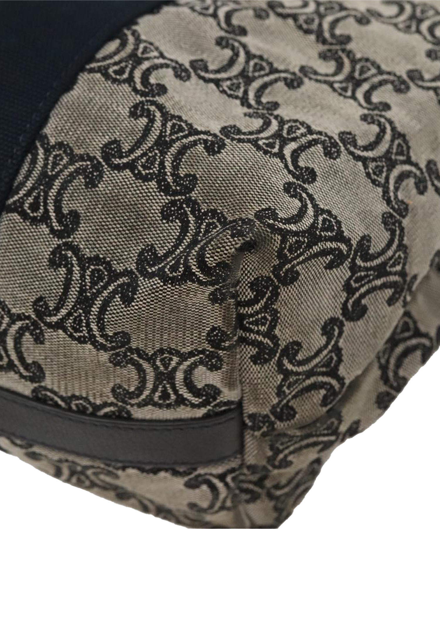 Celine Navy Macadam Tote