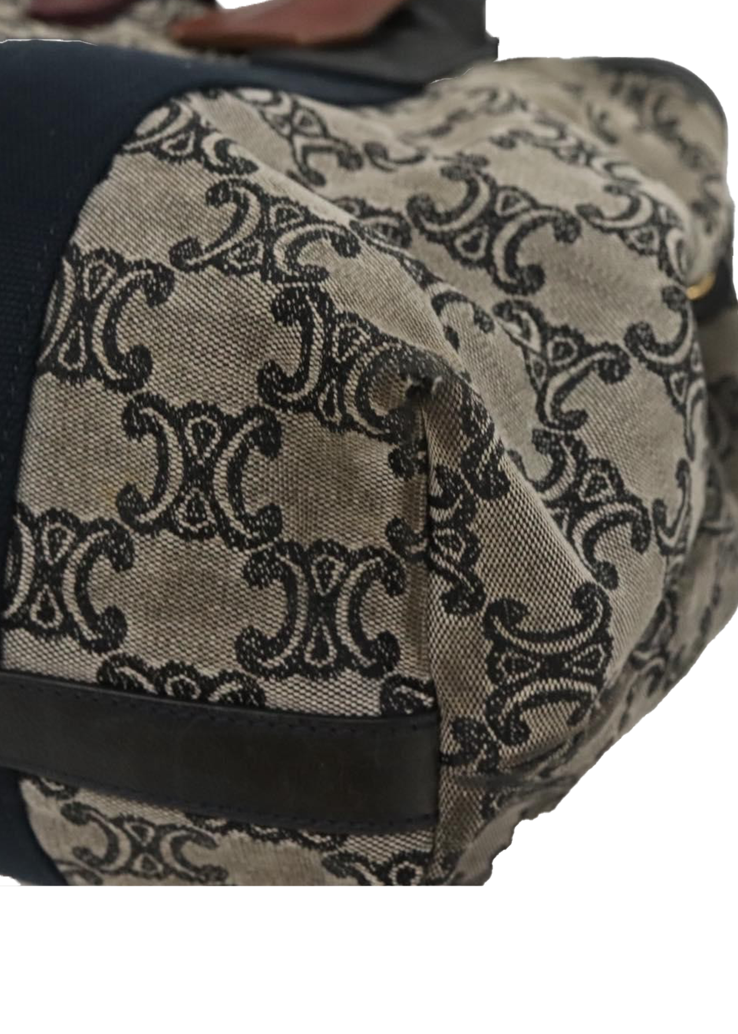 Celine Navy Macadam Tote