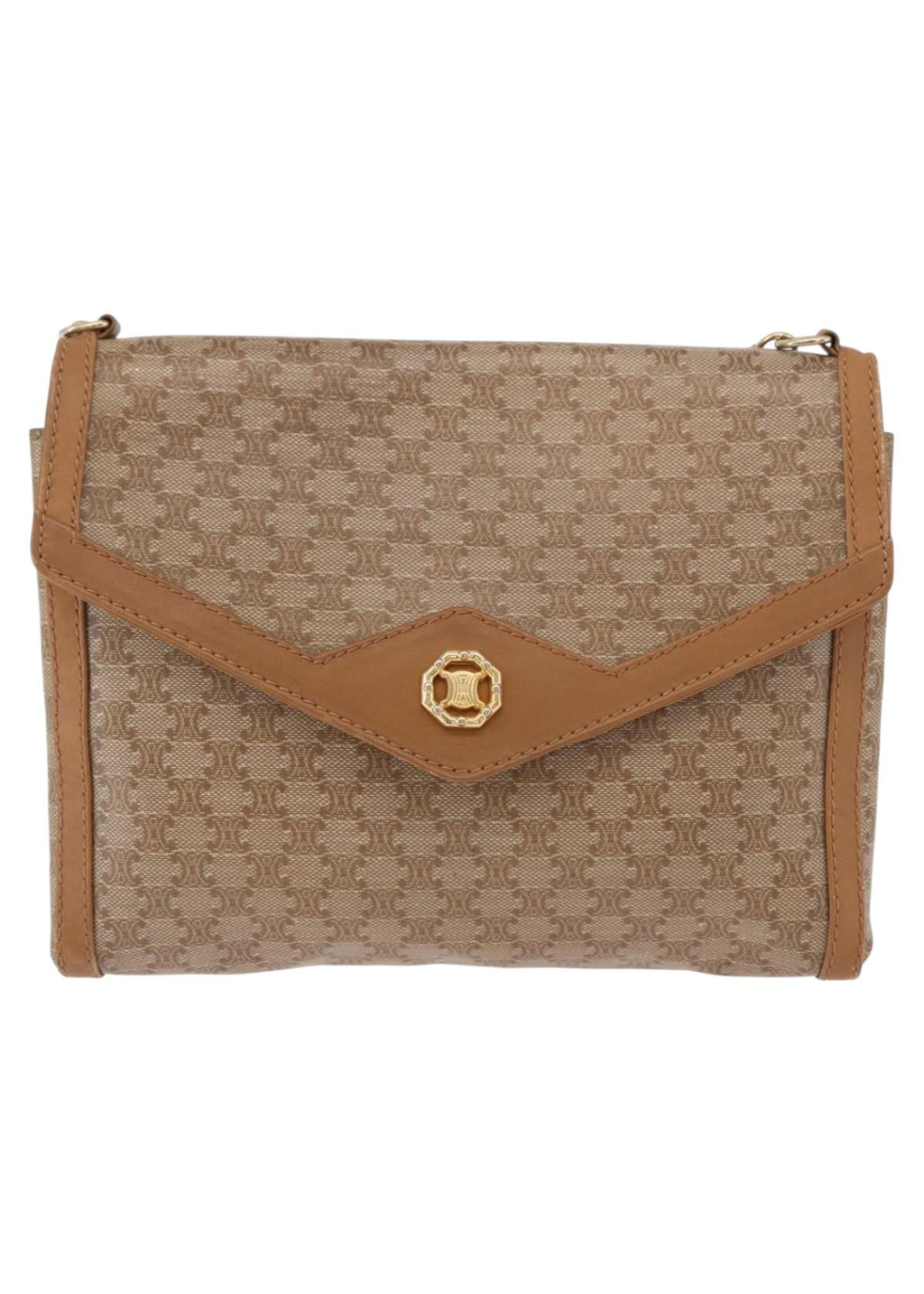 Celine Cream Macadam Crossbody