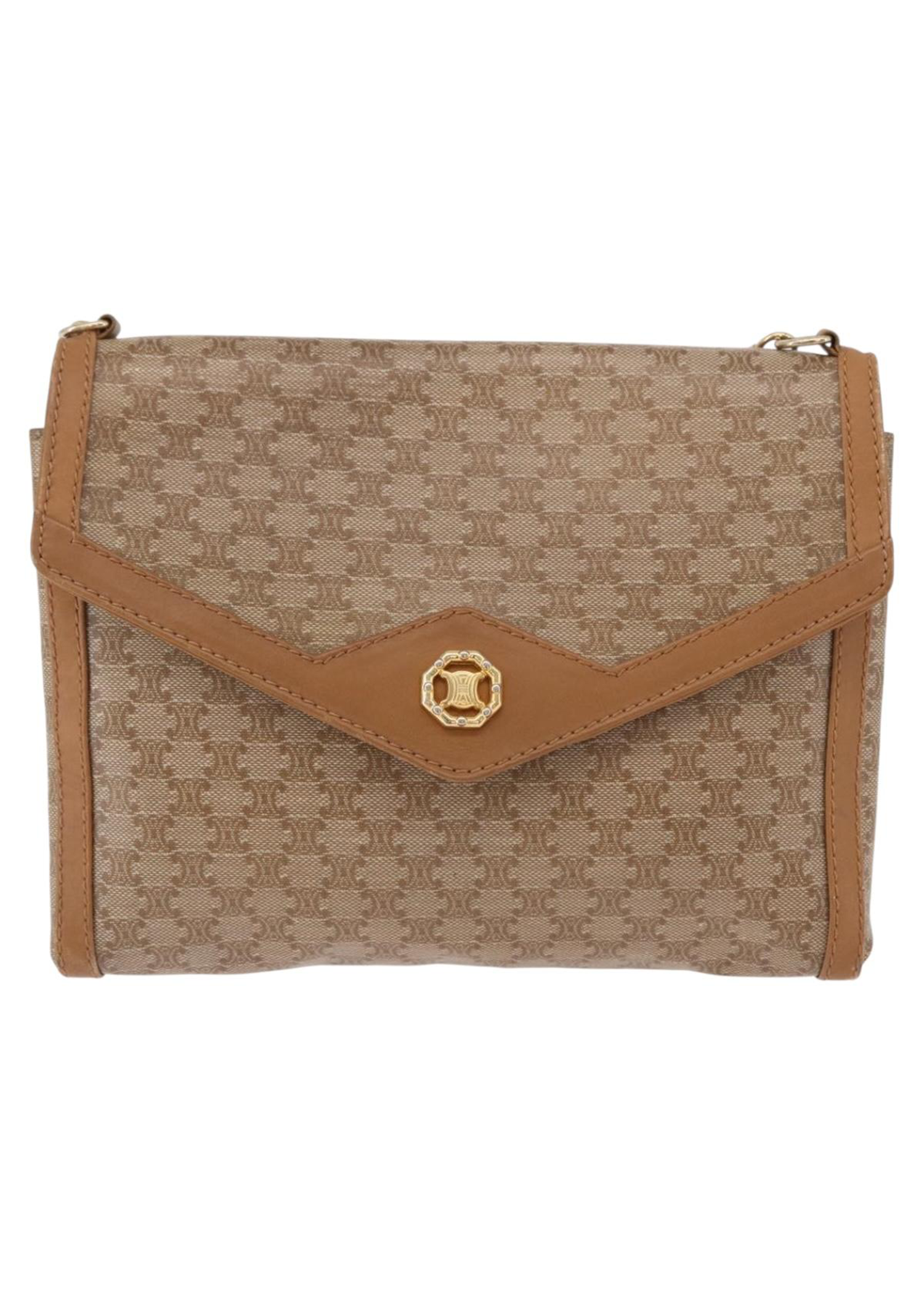 Celine Cream Macadam Crossbody