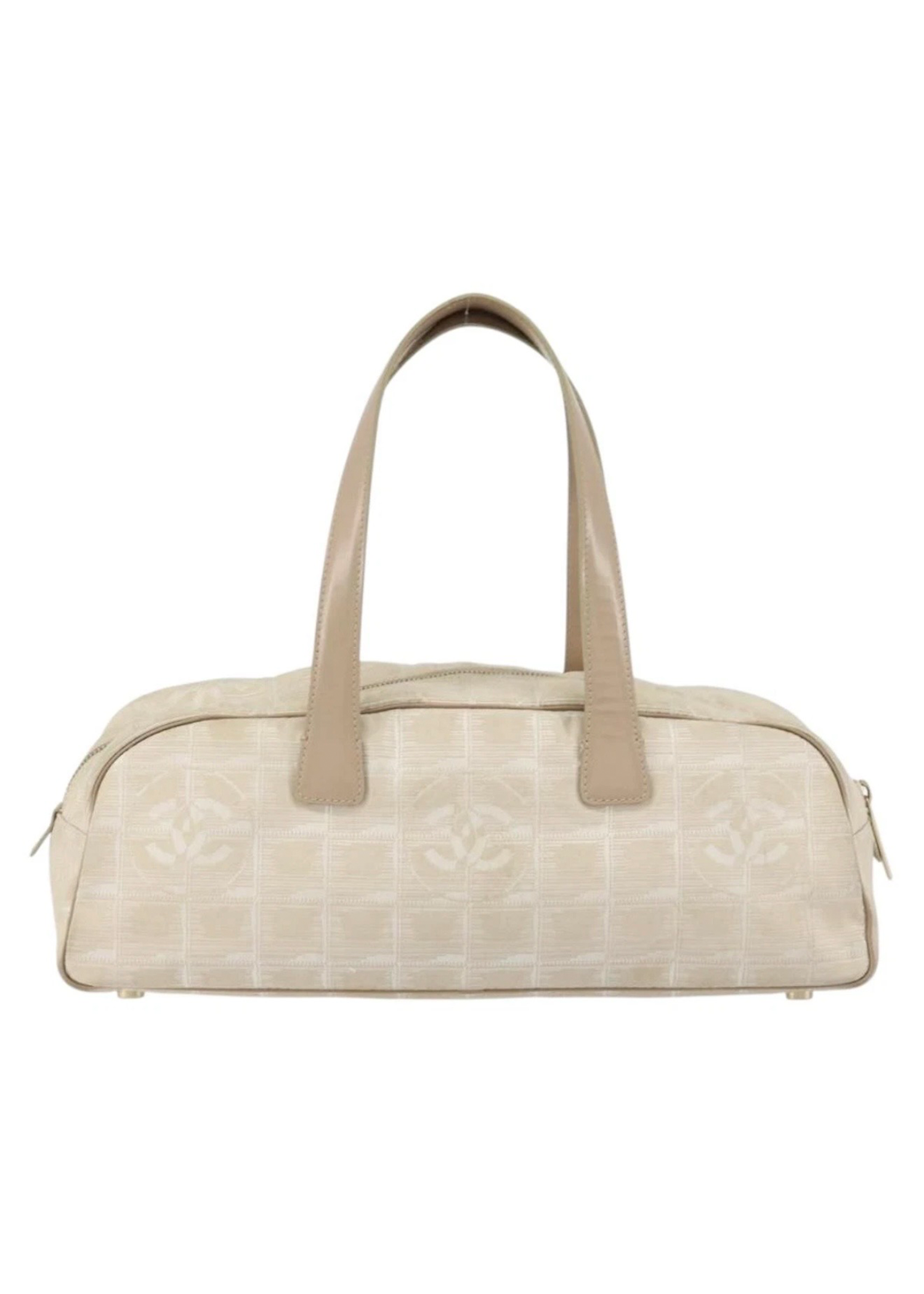 Chanel Tan Travel Shoulder Bag