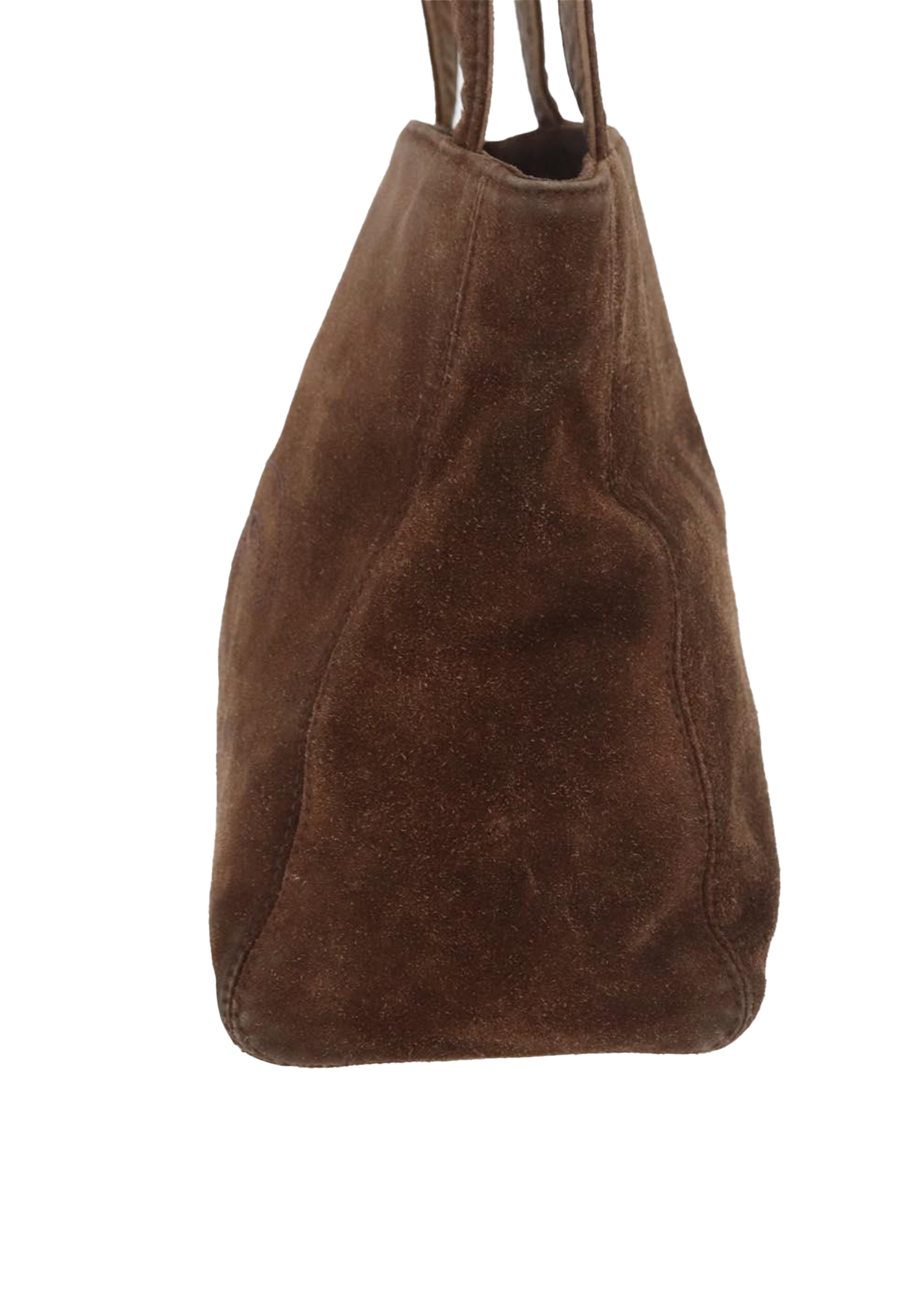 Chanel Brown Suede Tote