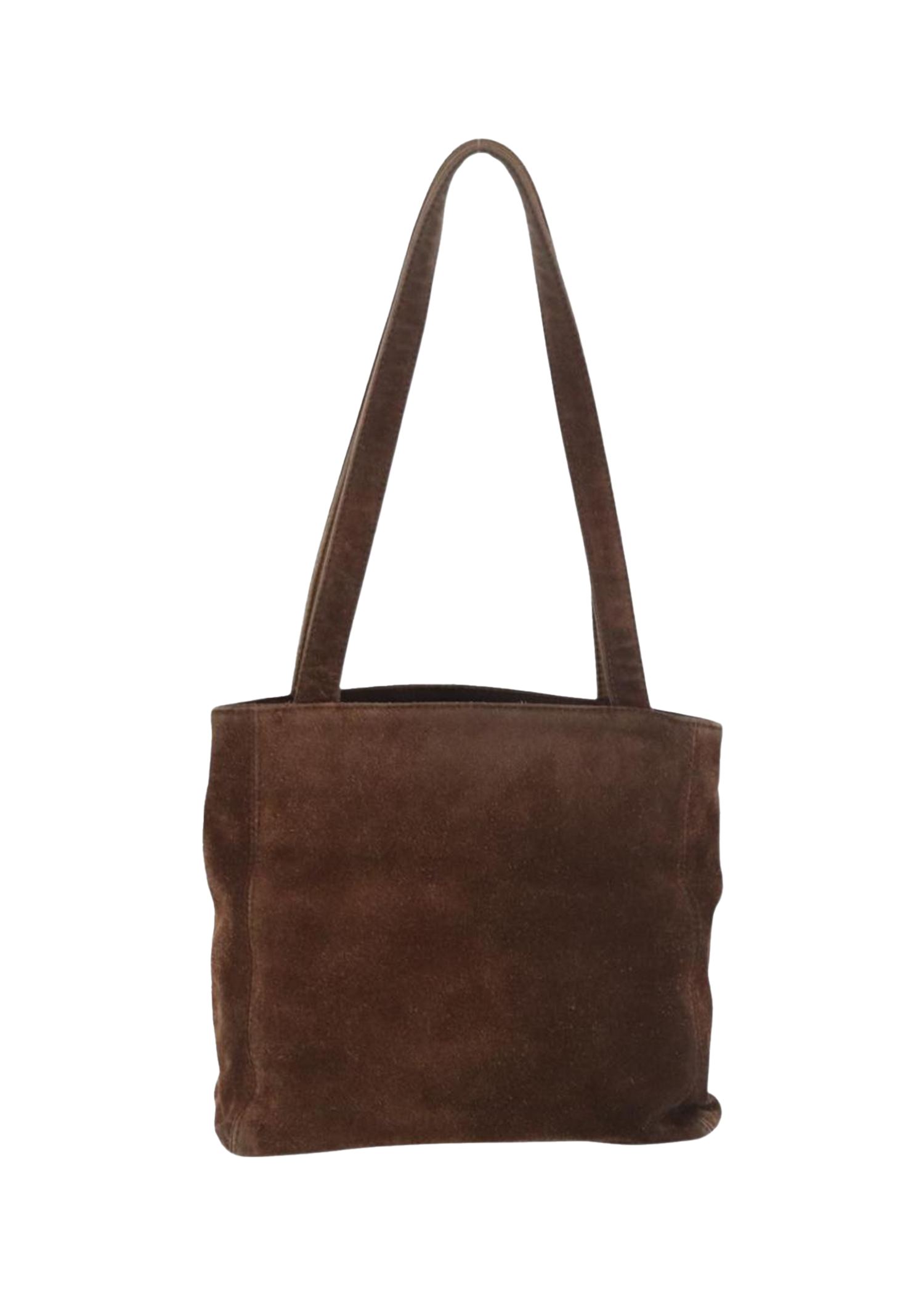 Chanel Brown Suede Tote