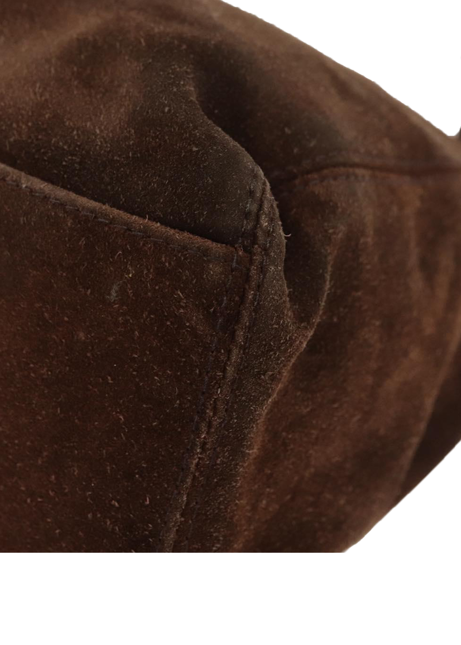 Chanel Brown Suede Tote