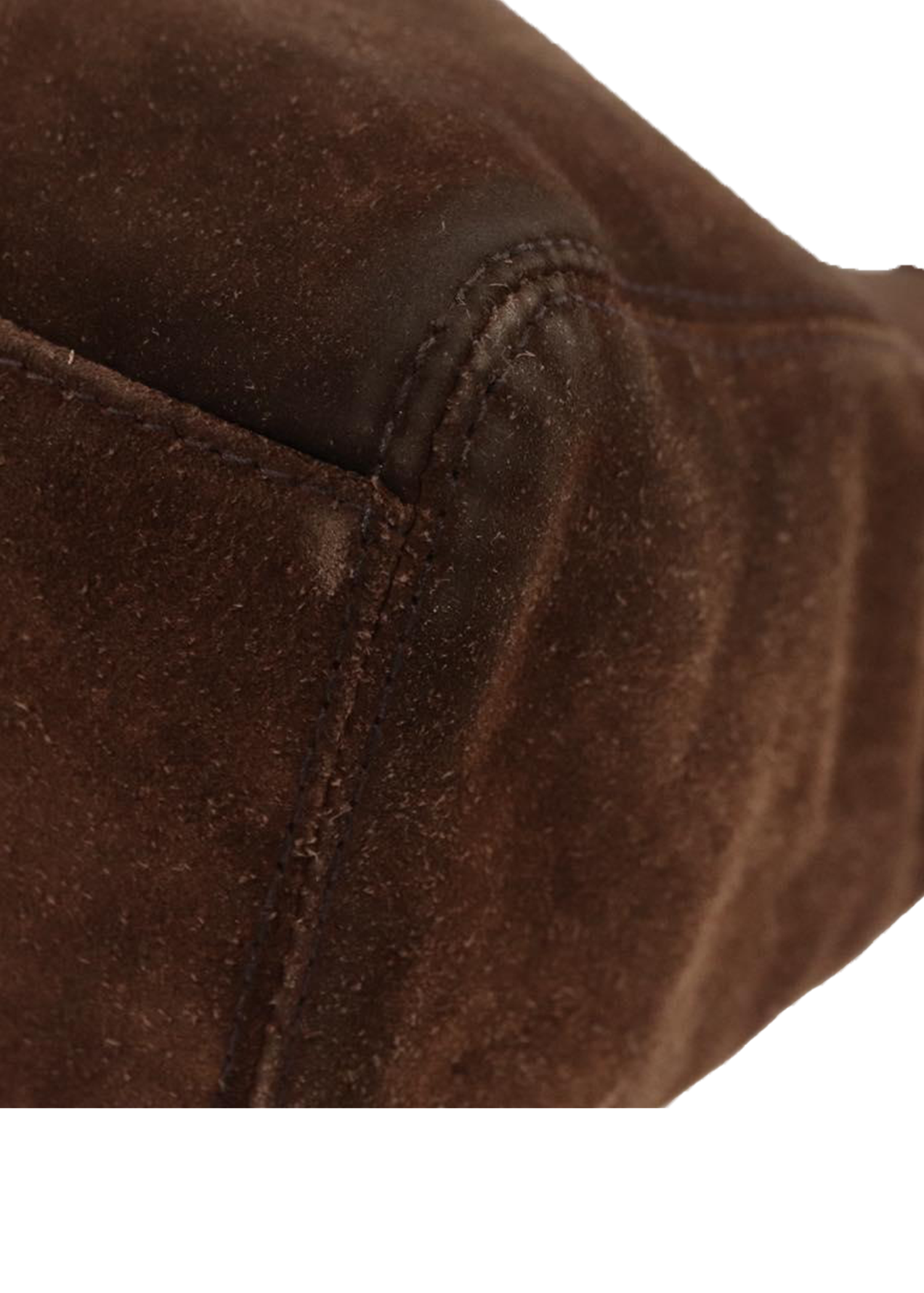 Chanel Brown Suede Tote