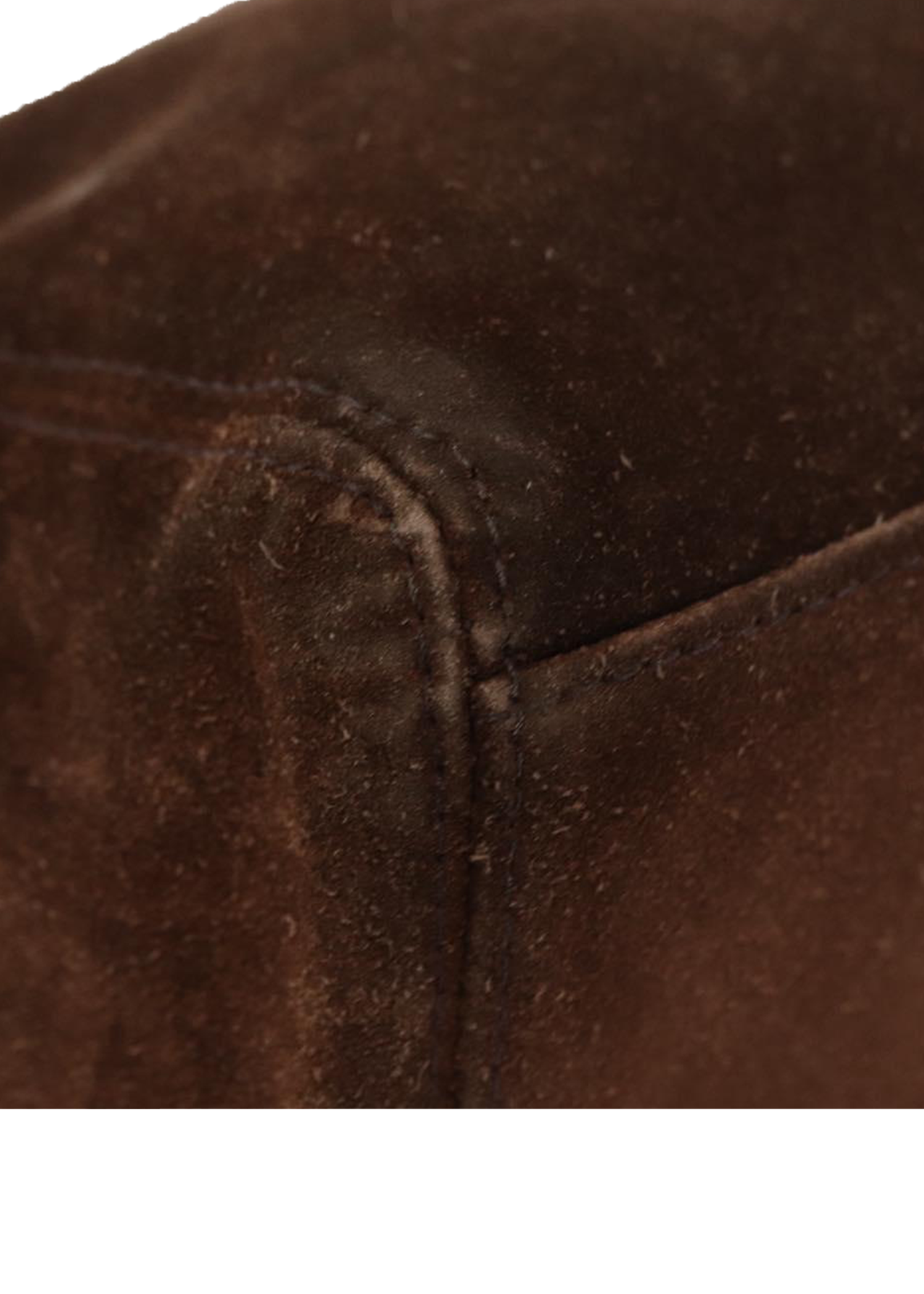 Chanel Brown Suede Tote