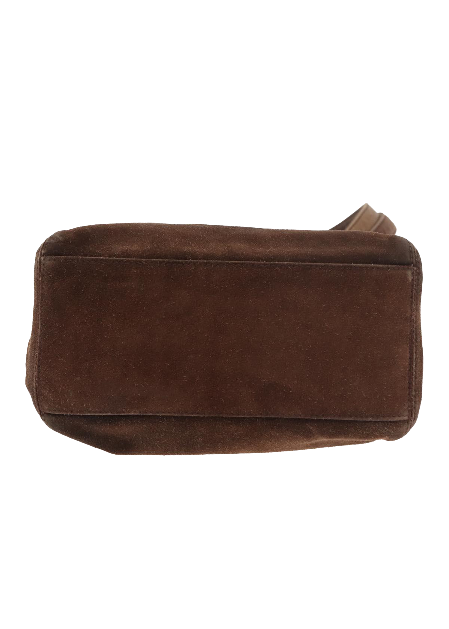 Chanel Brown Suede Tote