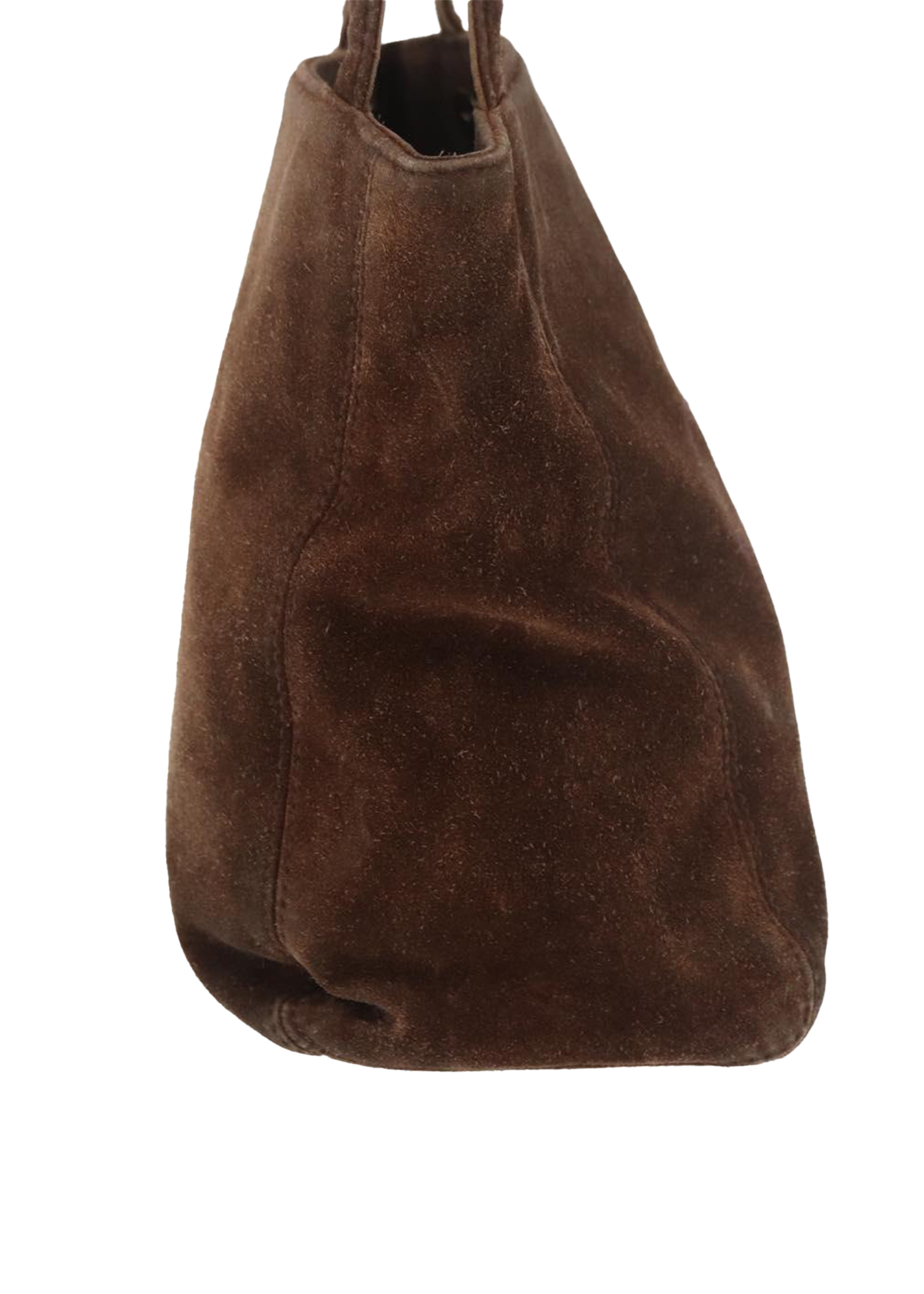 Chanel Brown Suede Tote