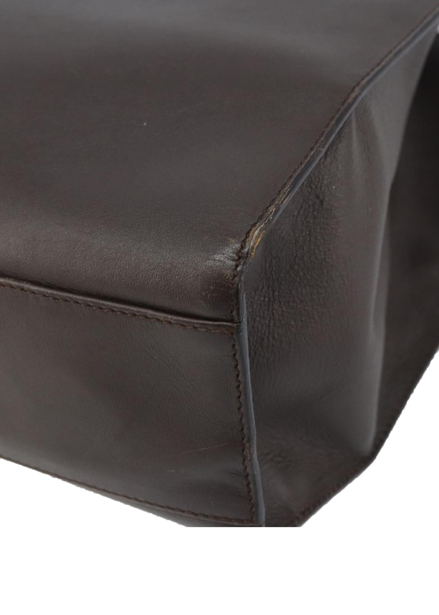 Gucci Tom Ford Brown Leather Handbag