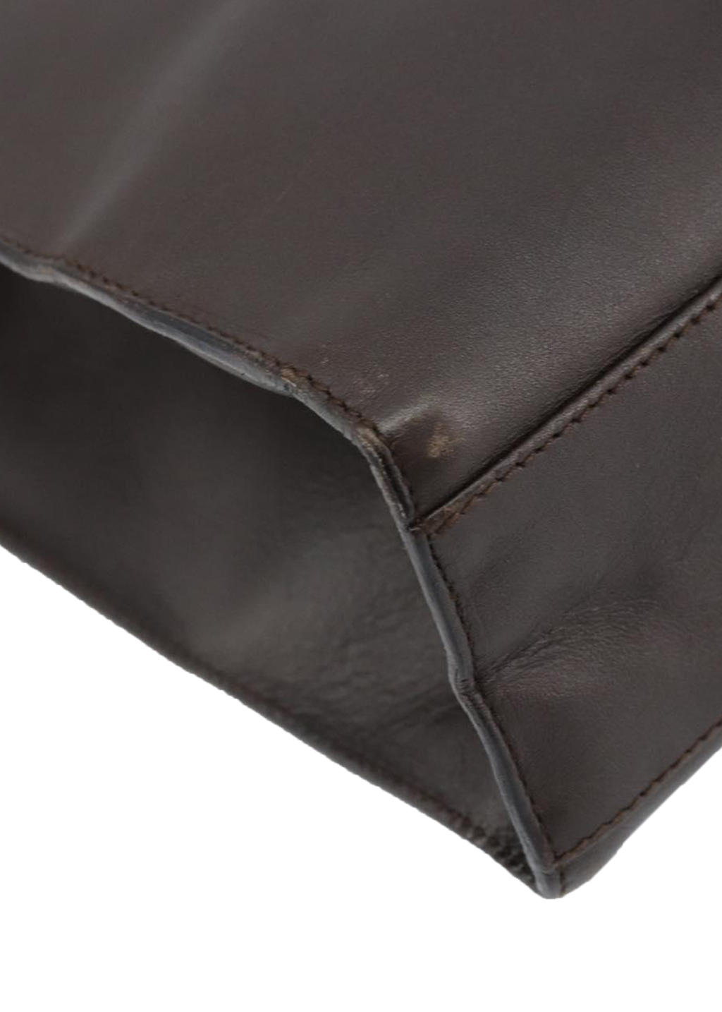 Gucci Tom Ford Brown Leather Handbag