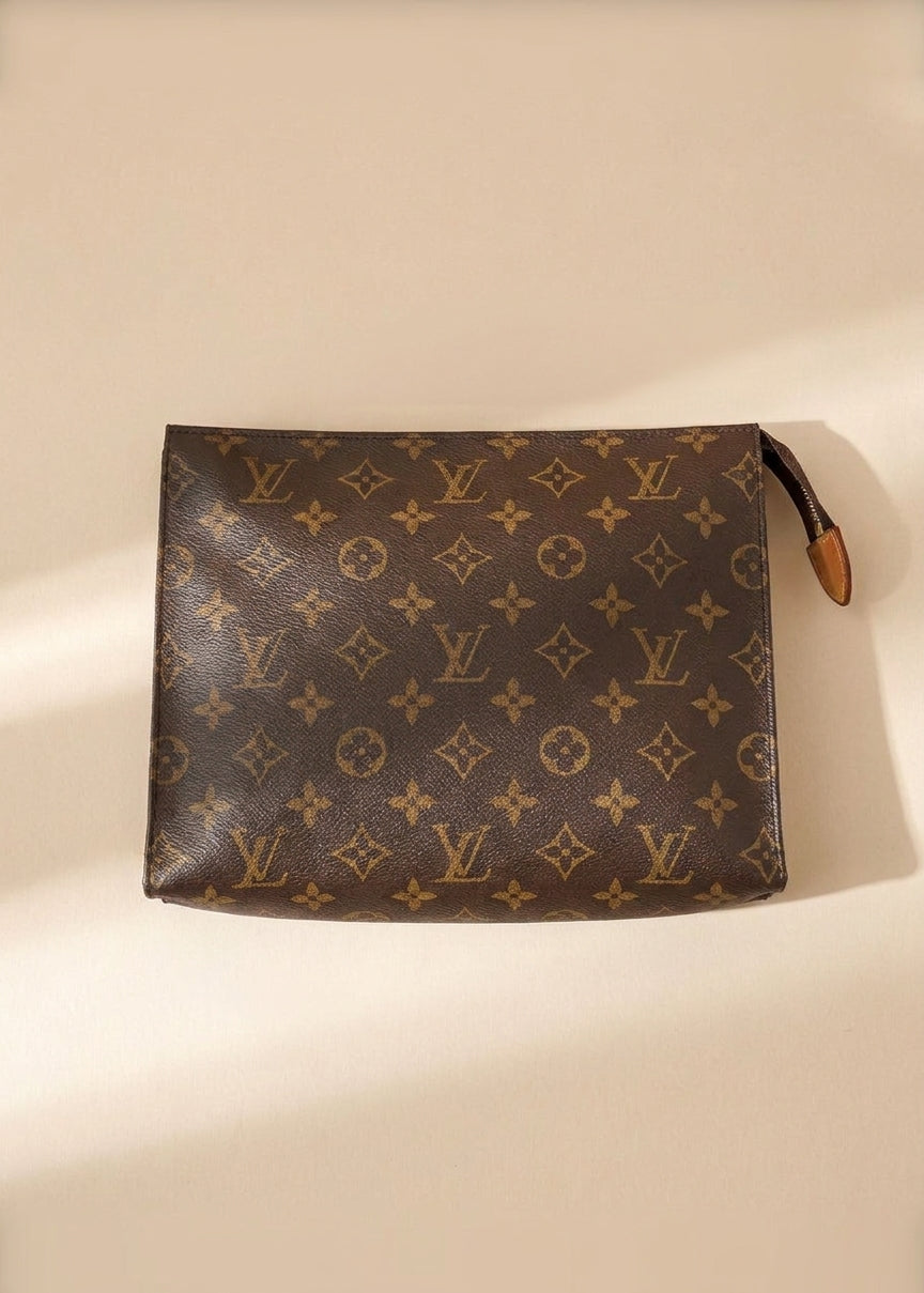 Louis Vuitton Brown Monogram Pouch cover