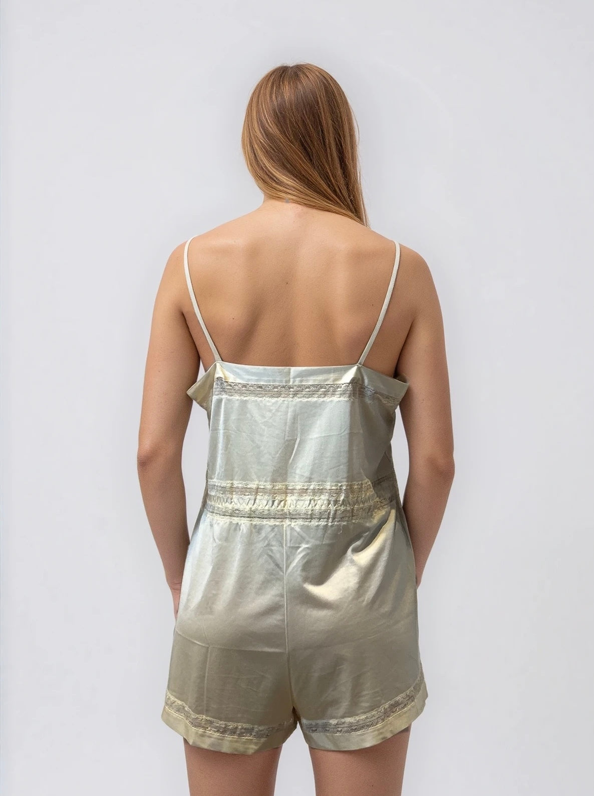 Dior Satin & Lace Romper