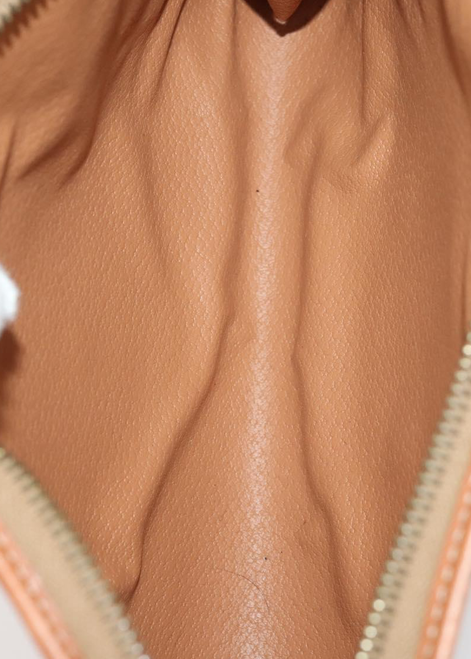 Celine Monogram Tan & Brown Clutch