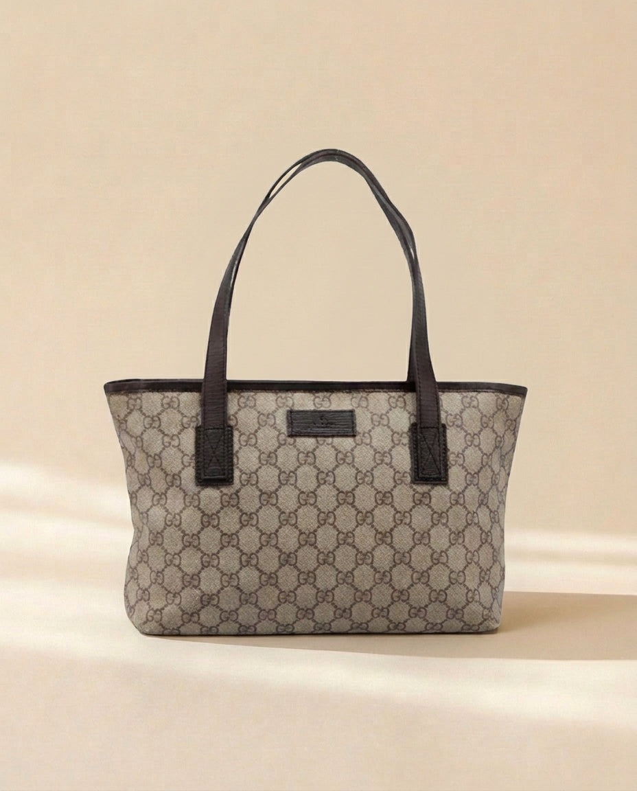 Gucci Brown Monogram Tote