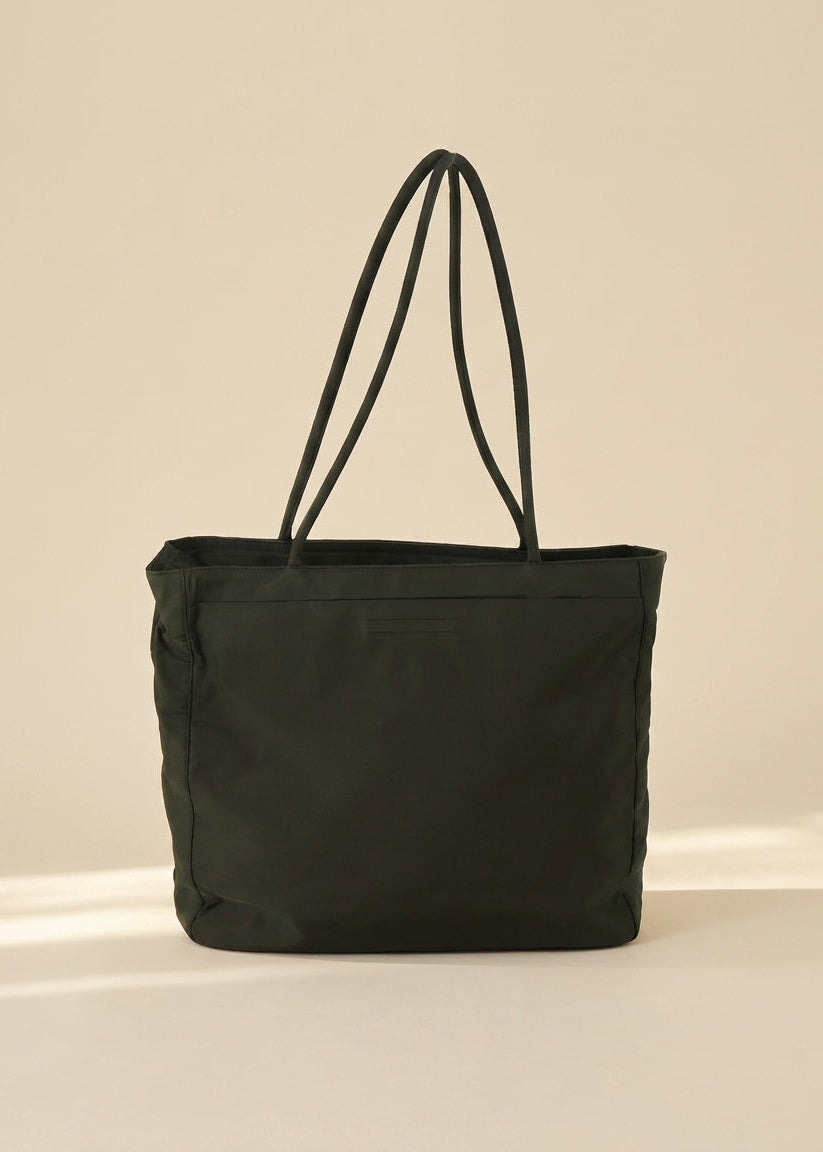 Prada Green Nylon Tote