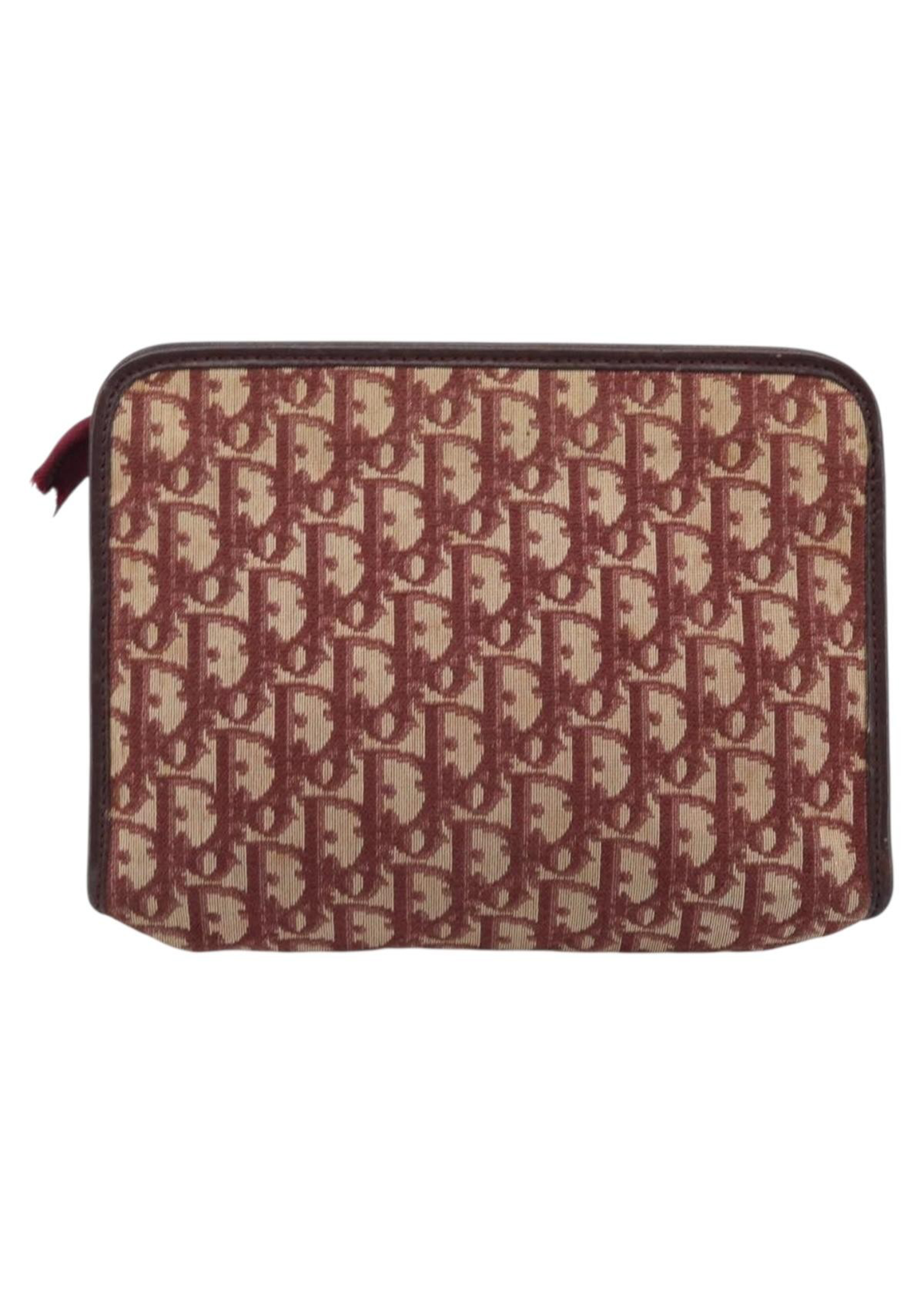 Dior Red Trotter Clutch