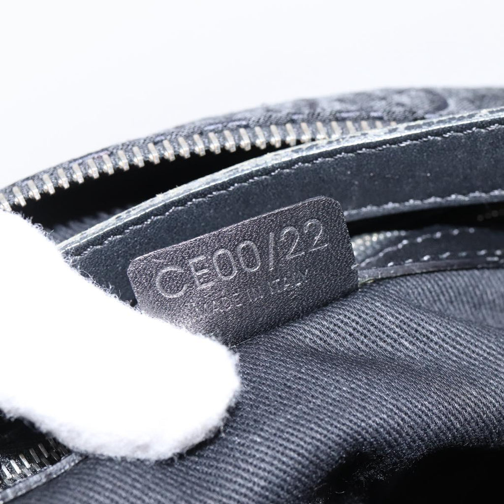 Celine Black Nylon Handbag date code CE00 22 made in Italy