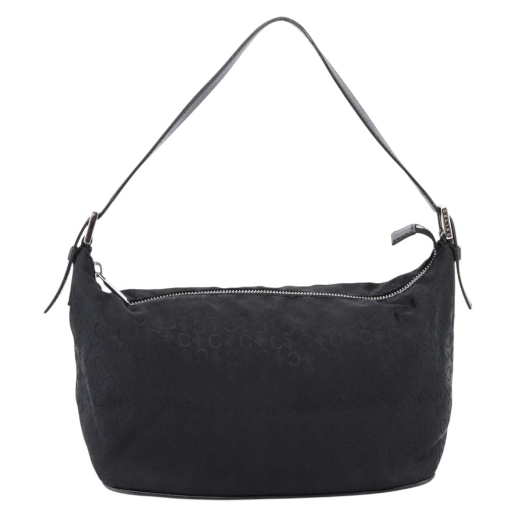 Celine Black Nylon Handbag front