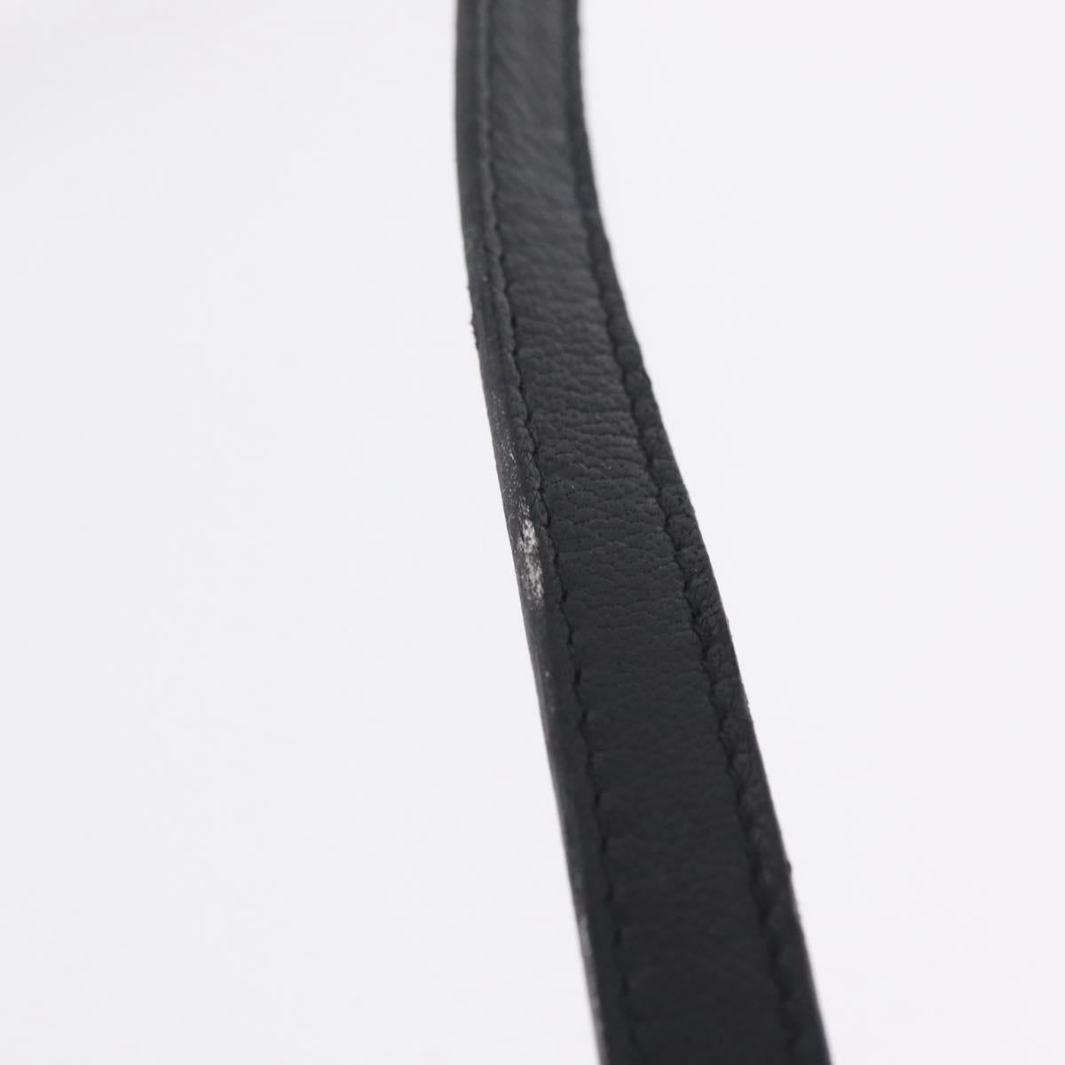 Salvatore Ferragamo Suede Shoulder Bag strap closeup