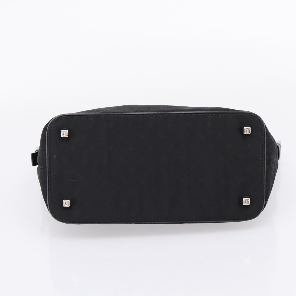 Celine Black Nylon Handbag base