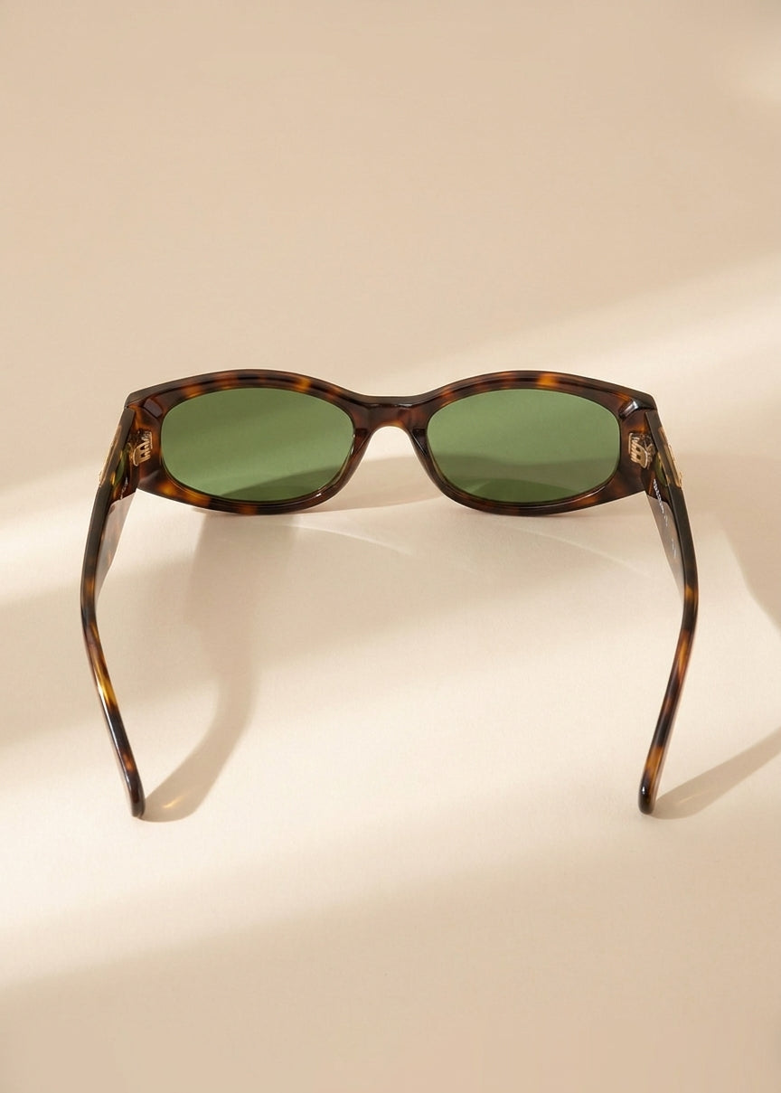 Gucci Brown Tortoise Sunglasses cover