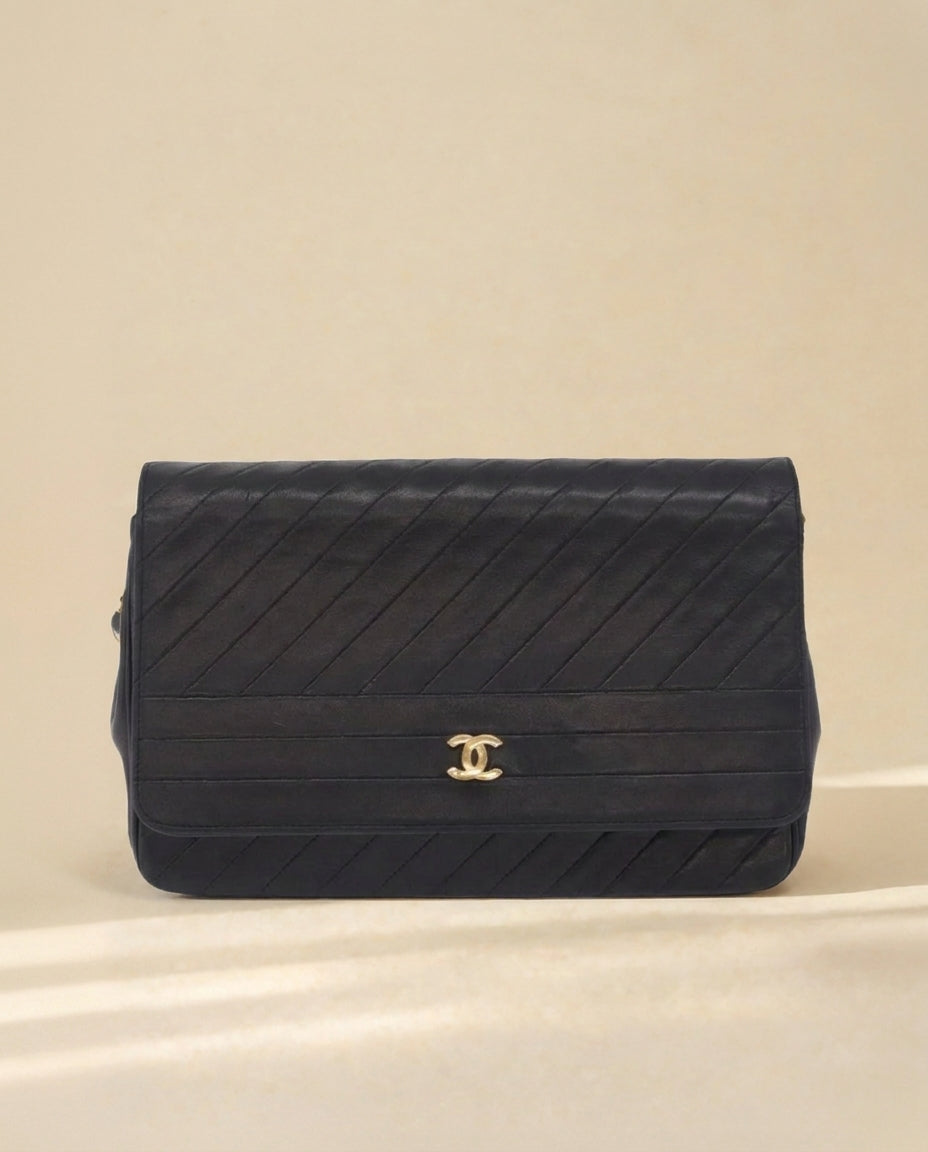 Chanel Leather Mademoiselle Shoulder Bag