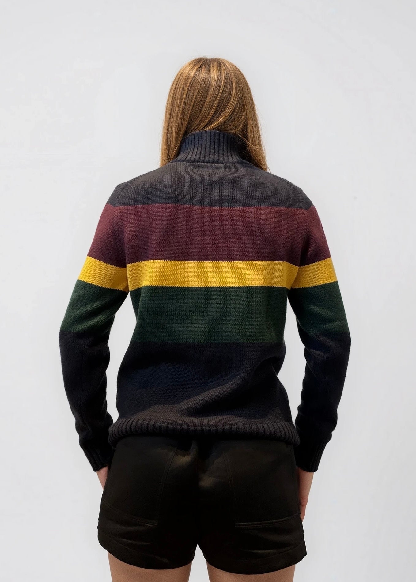 Polo Ralph Lauren Colorblock Quarterzip Sweater
