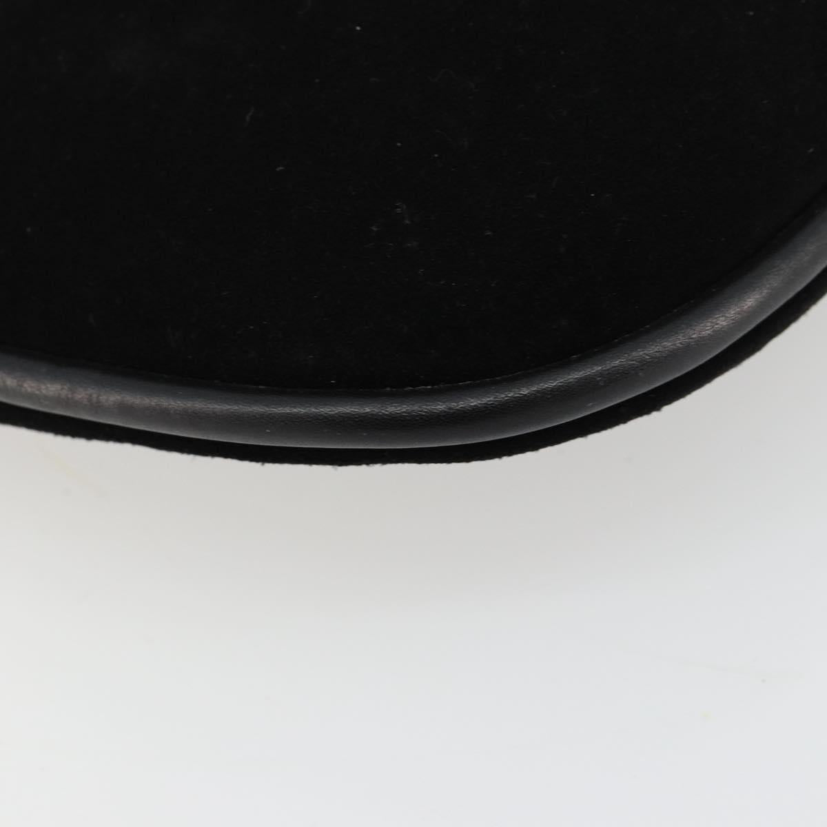 Gucci Tom Ford Black Suede Bucket Bag