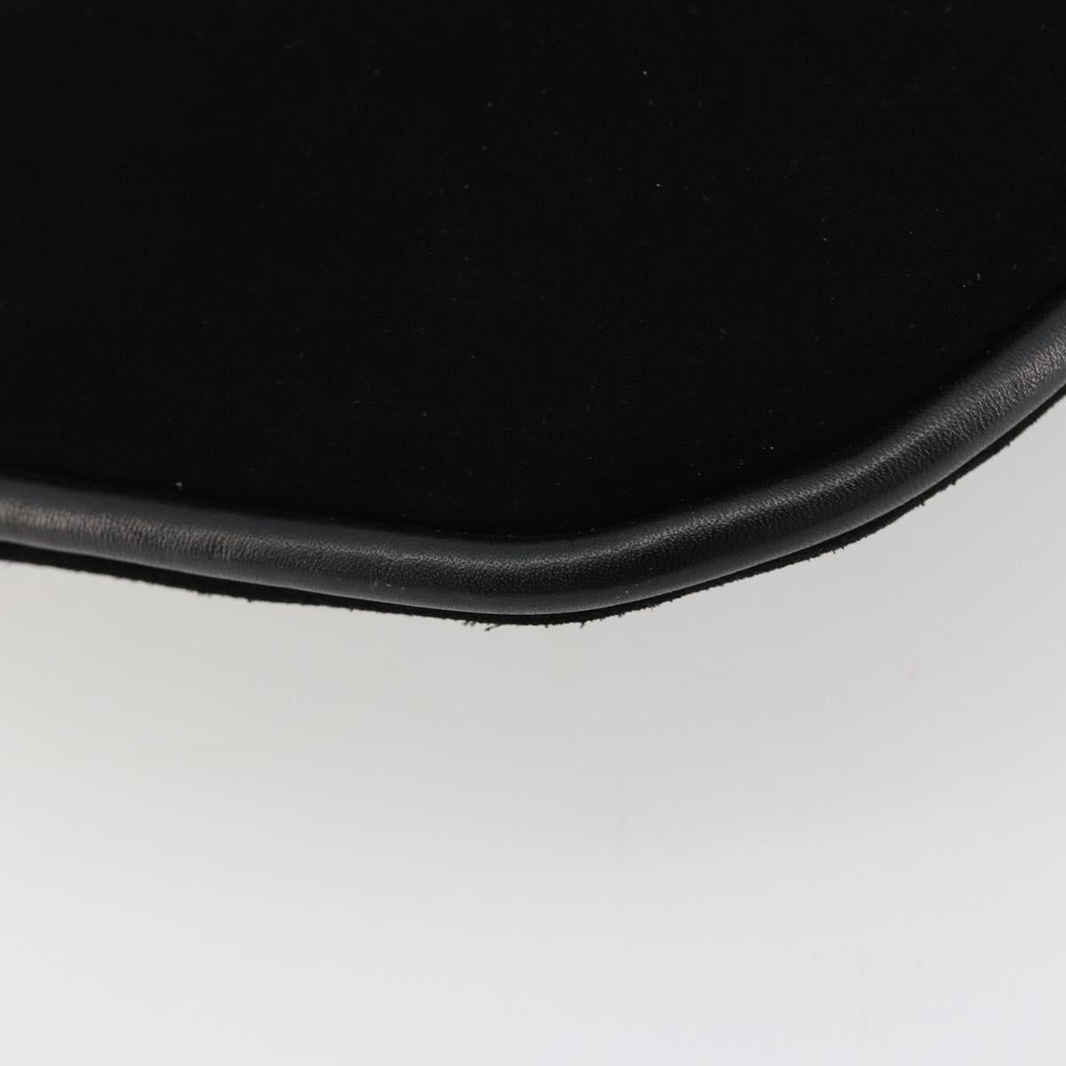Gucci Tom Ford Black Suede Bucket Bag