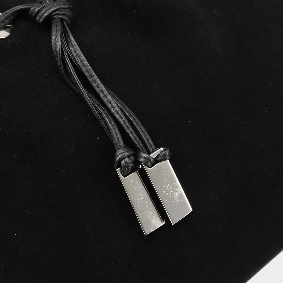 Gucci Tom Ford Black Suede Bucket Bag