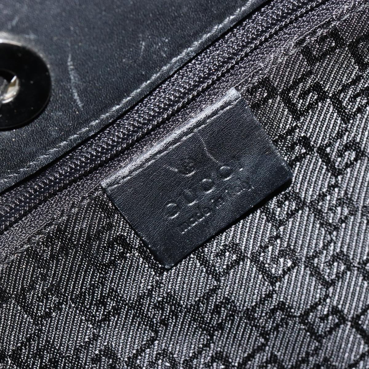 Gucci Tom Ford Black Suede Bucket Bag
