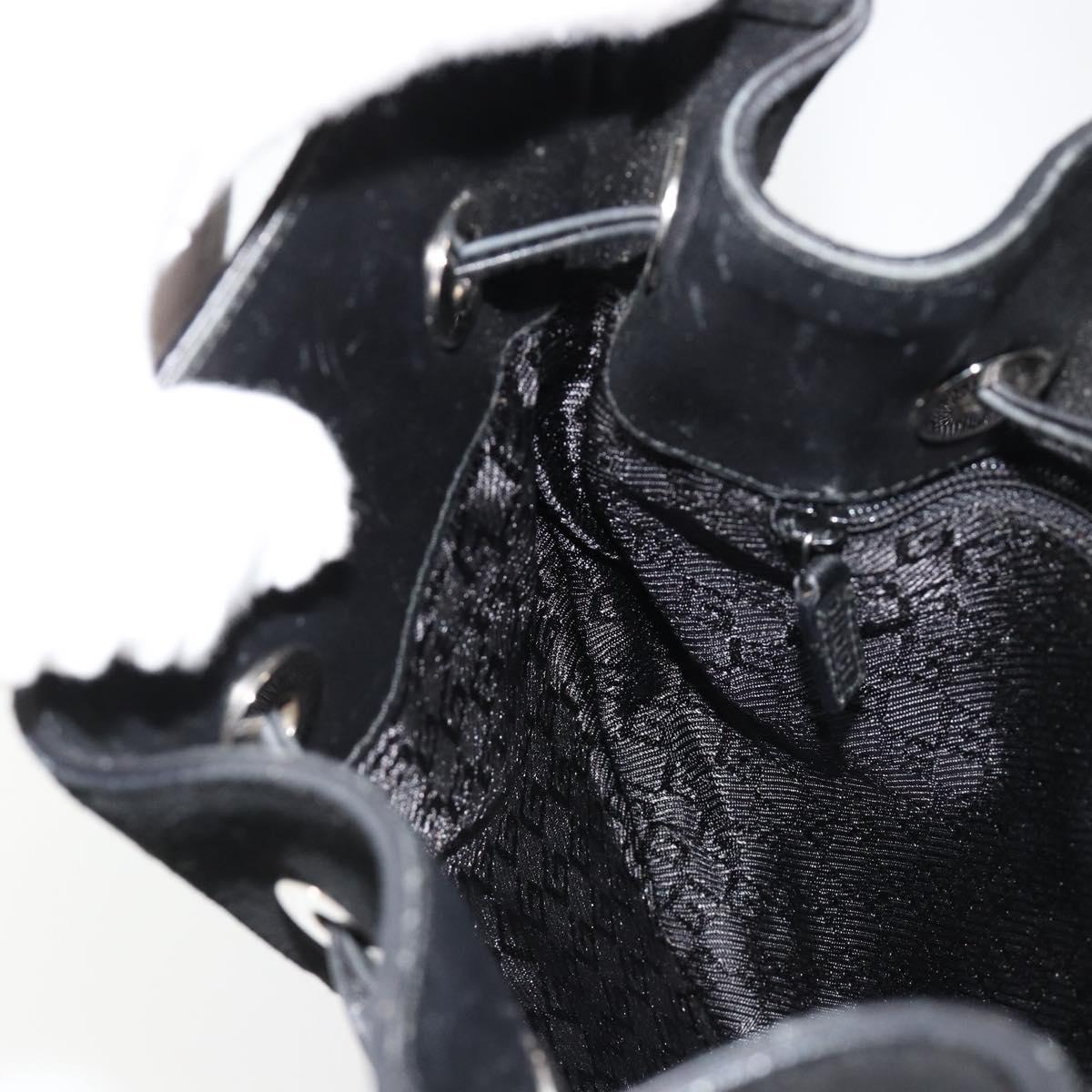 Gucci Tom Ford Black Suede Bucket Bag